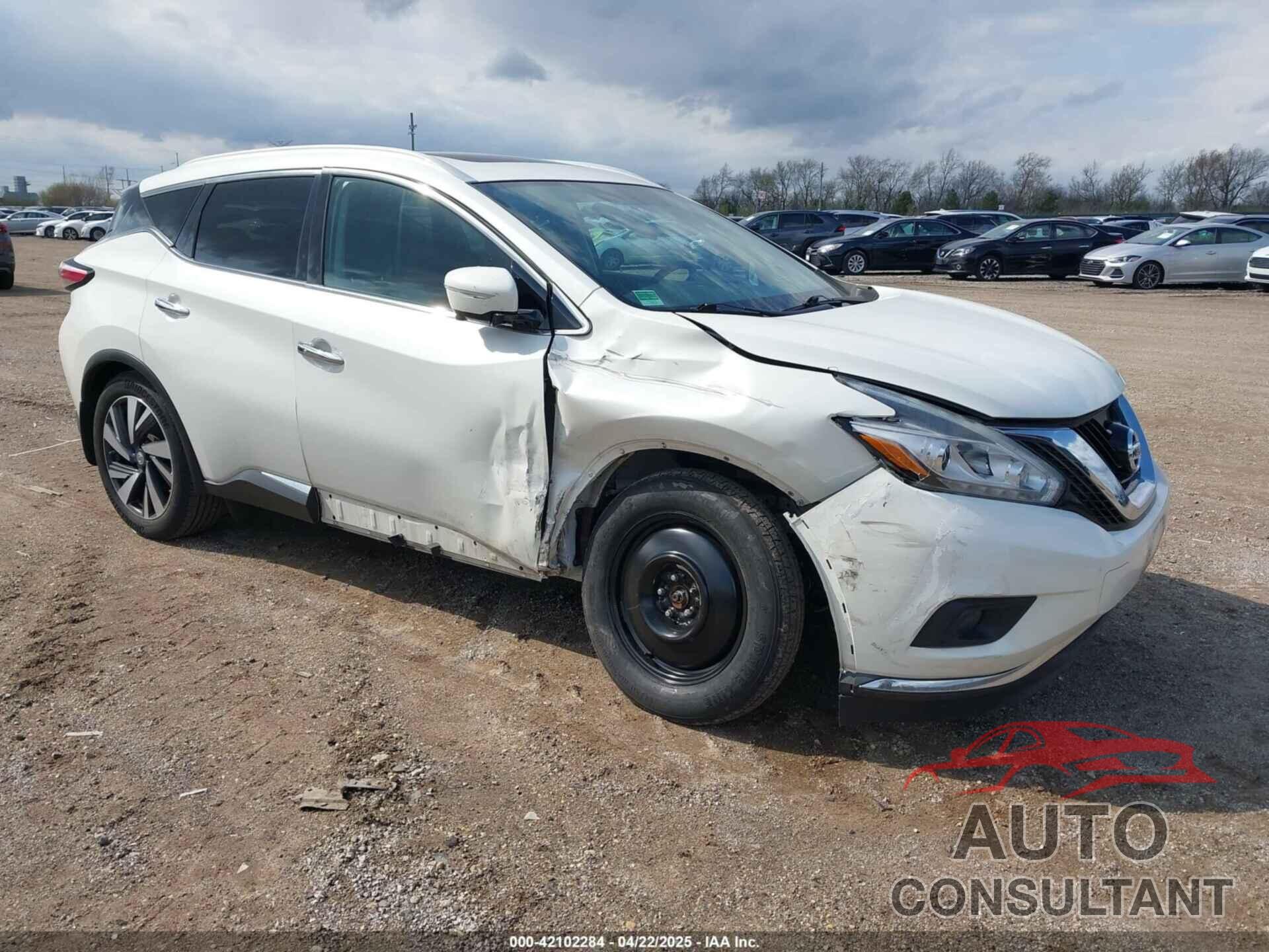 NISSAN MURANO 2015 - 5N1AZ2MH0FN243238