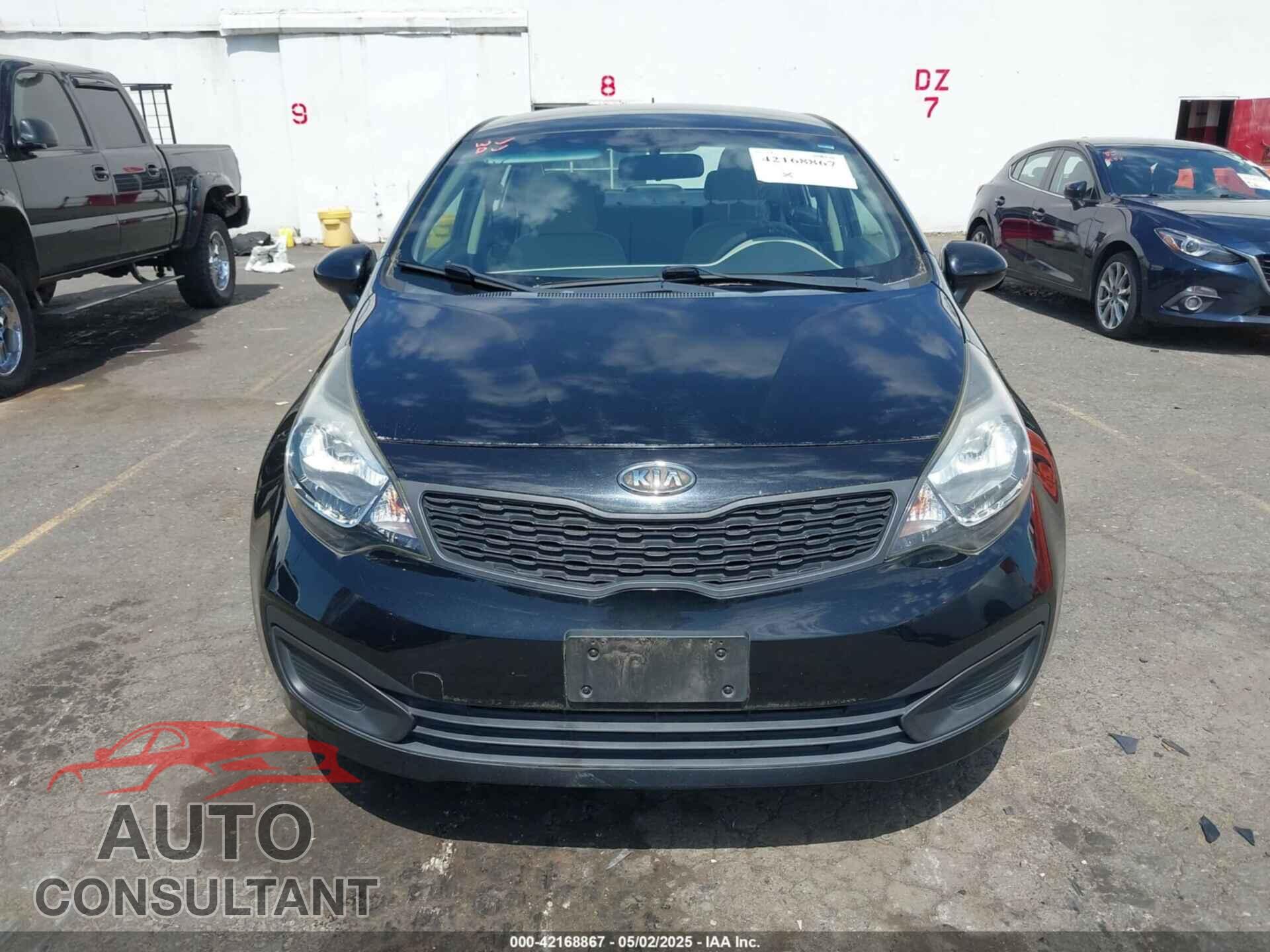 KIA RIO 2012 - KNADM4A32C6077361