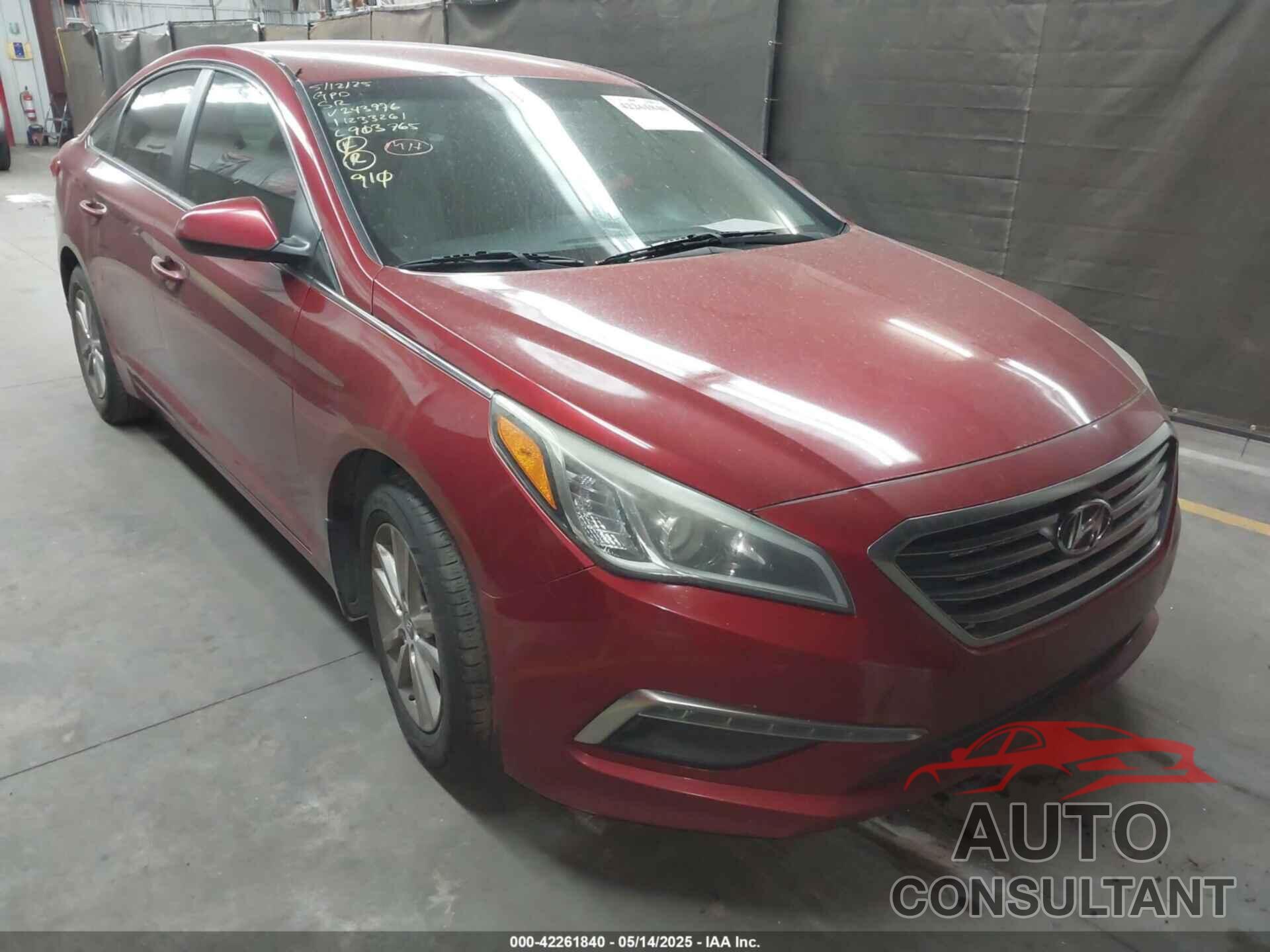 HYUNDAI SONATA 2015 - 5NPE24AF2FH243976