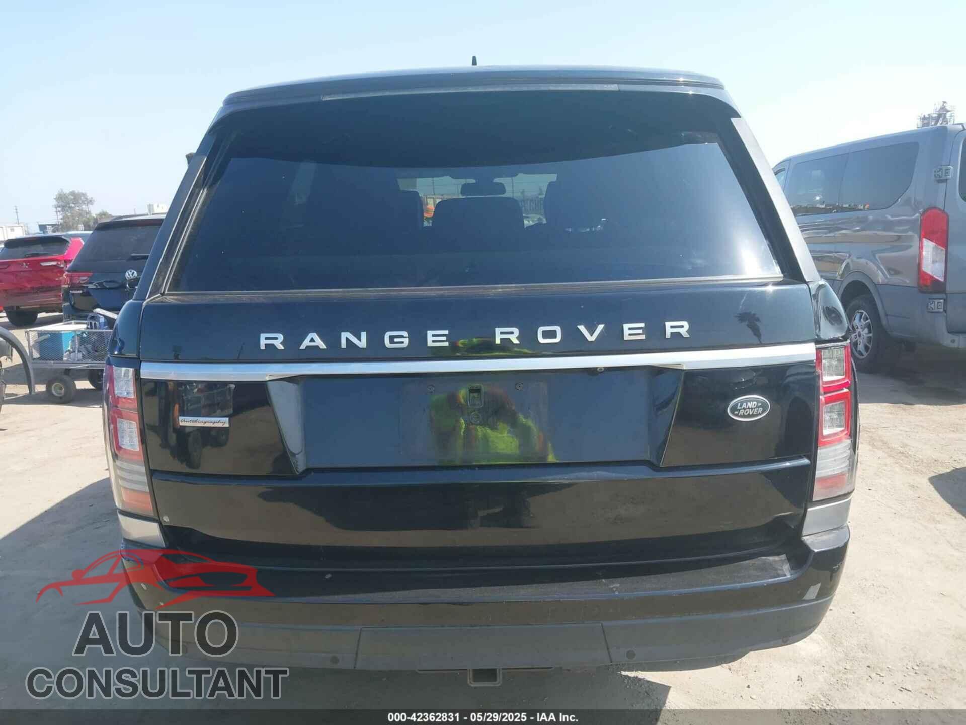LAND ROVER RANGE ROVER 2015 - SALGV2TF9FA214184