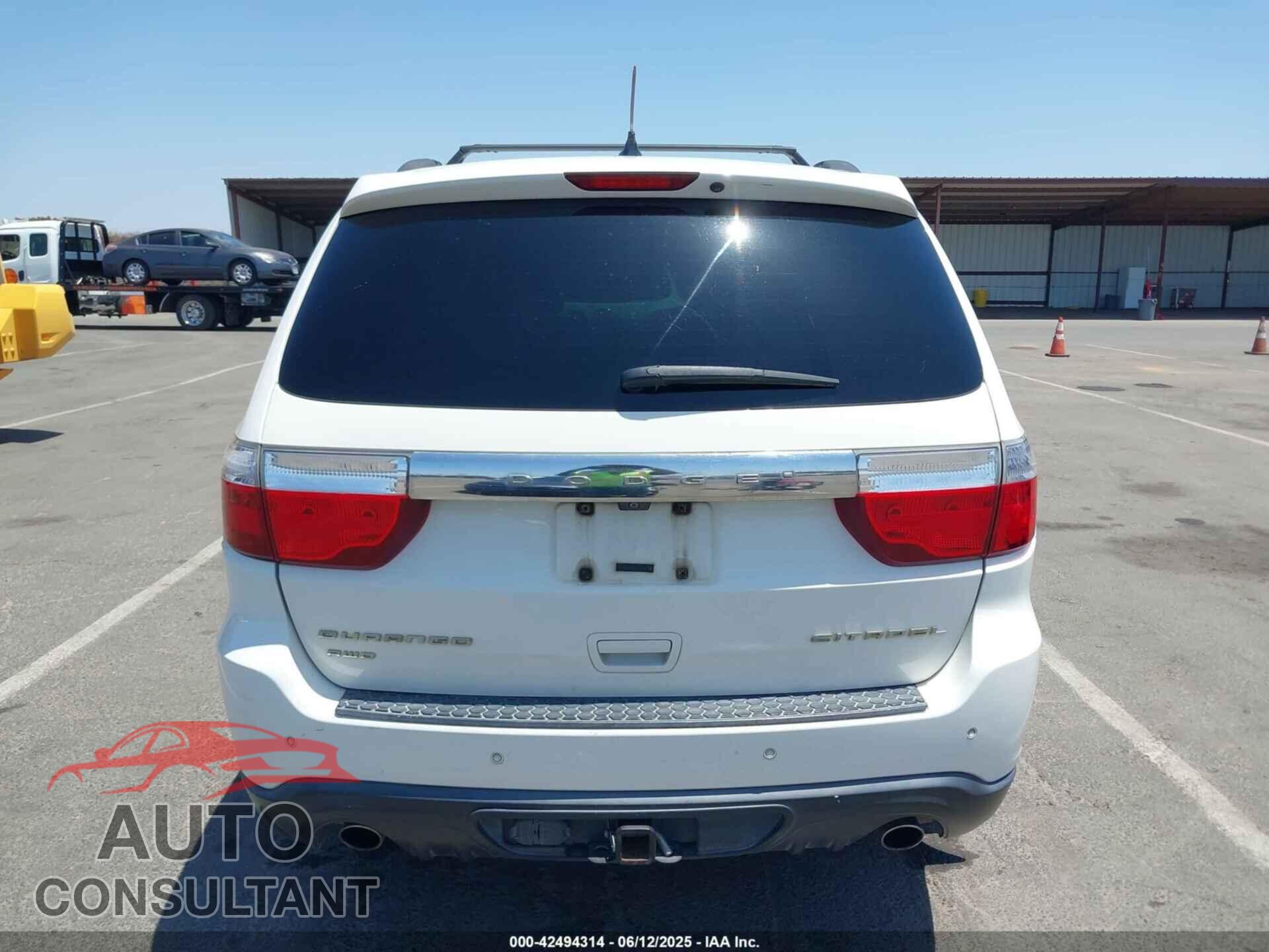 DODGE DURANGO 2012 - 1C4SDJET6CC197927