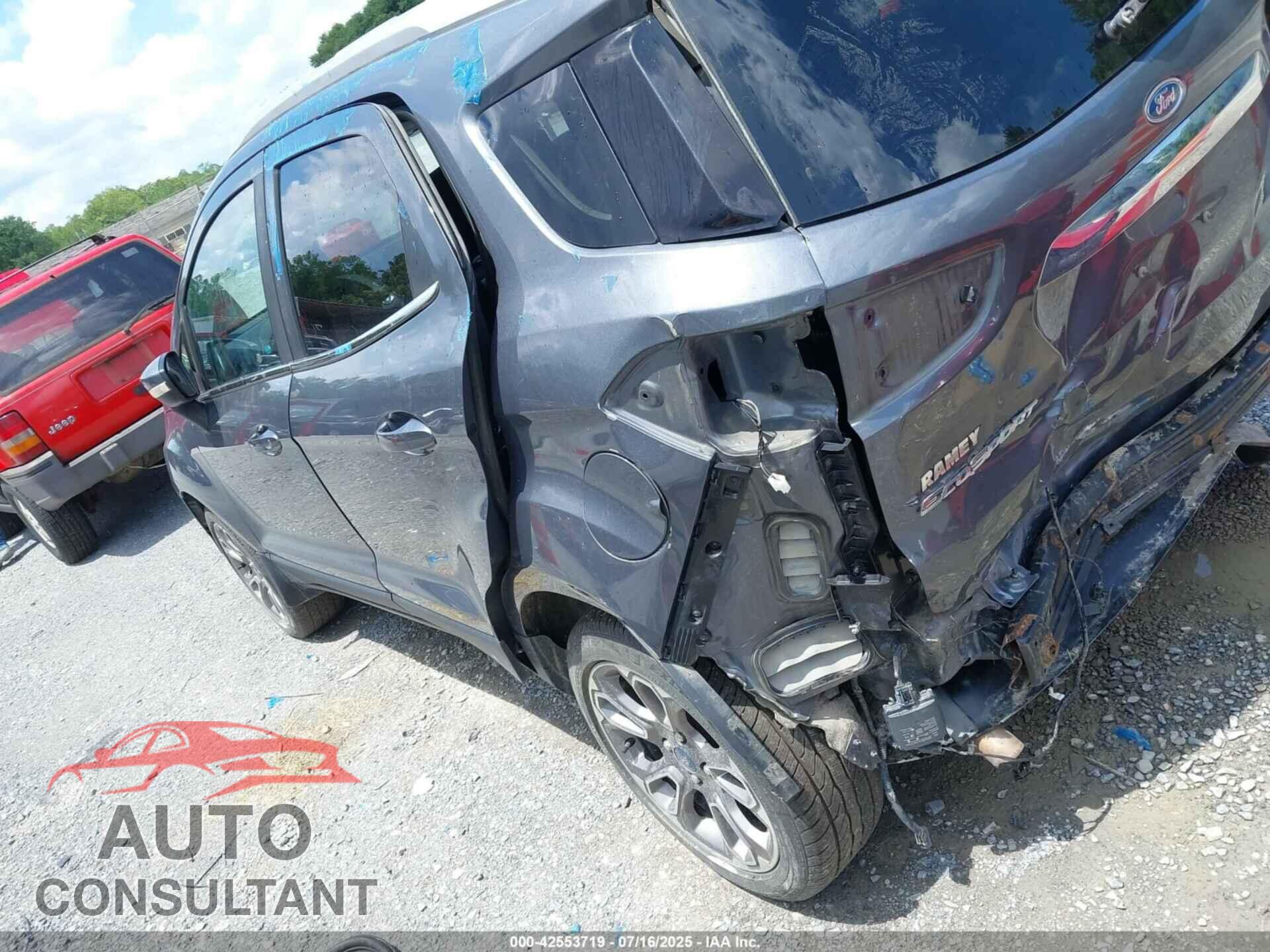 FORD ECOSPORT 2019 - MAJ6S3KL1KC261206