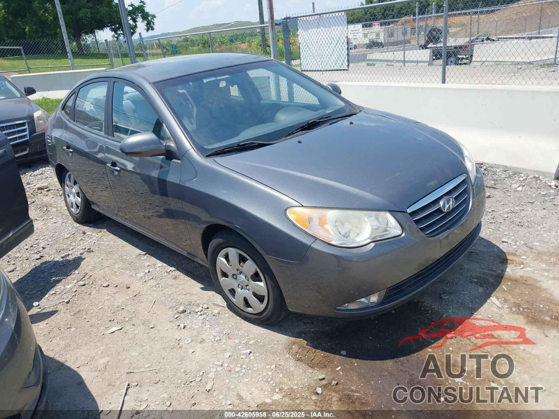 HYUNDAI ELANTRA 2009 - KMHDU46D39U673129