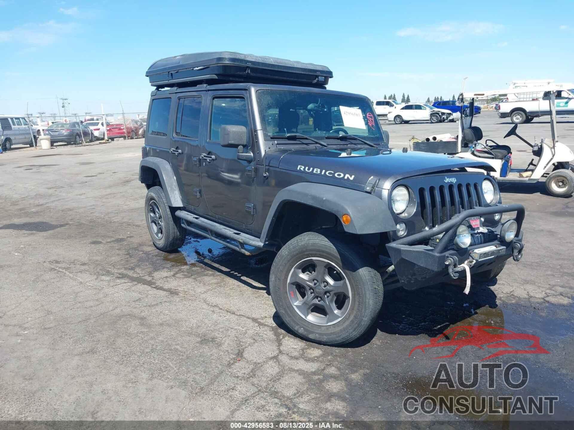 JEEP WRANGLER UNLIMITED 2017 - 1C4BJWFG0HL510730
