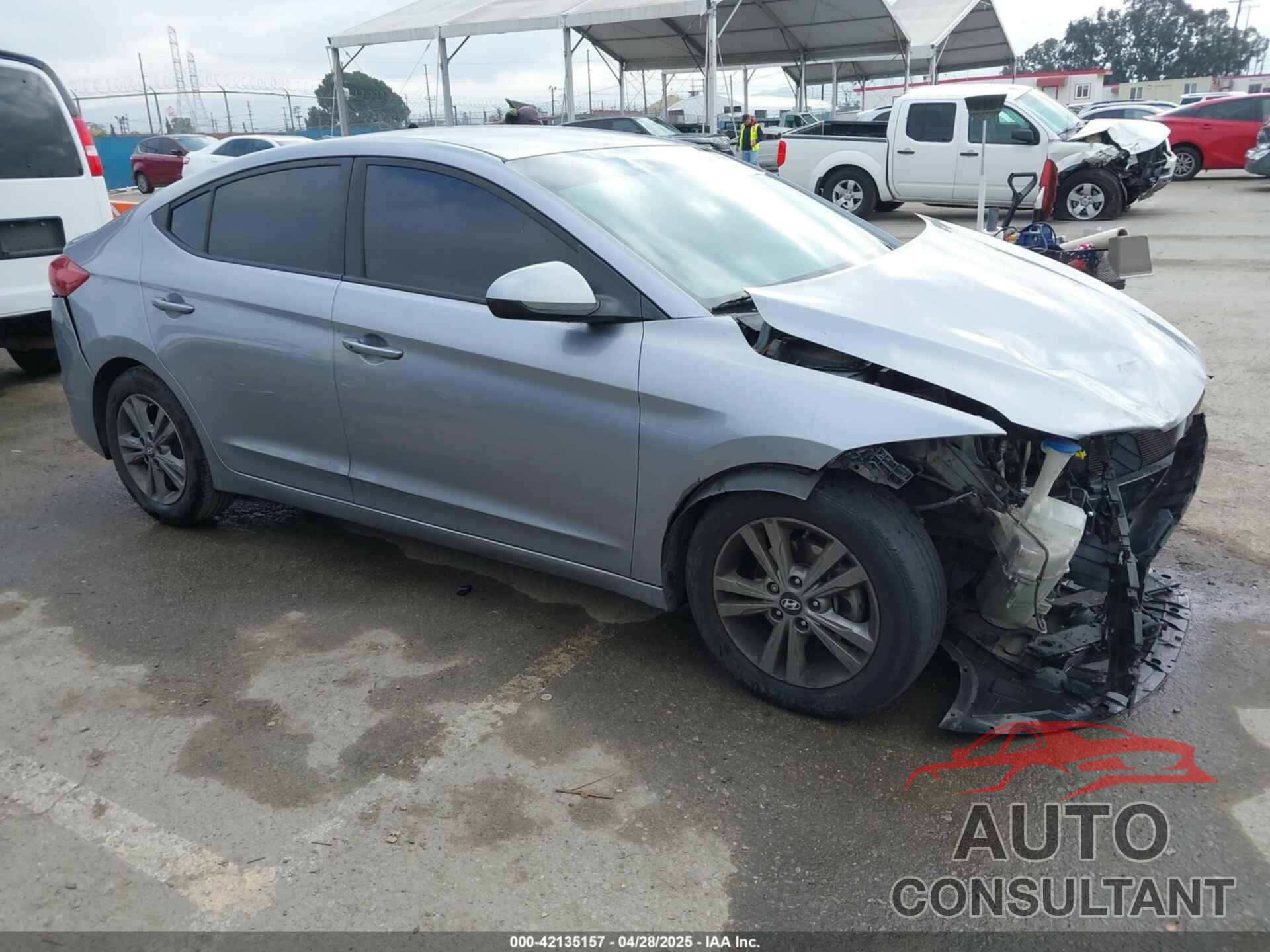 HYUNDAI ELANTRA 2017 - 5NPD84LFXHH073599