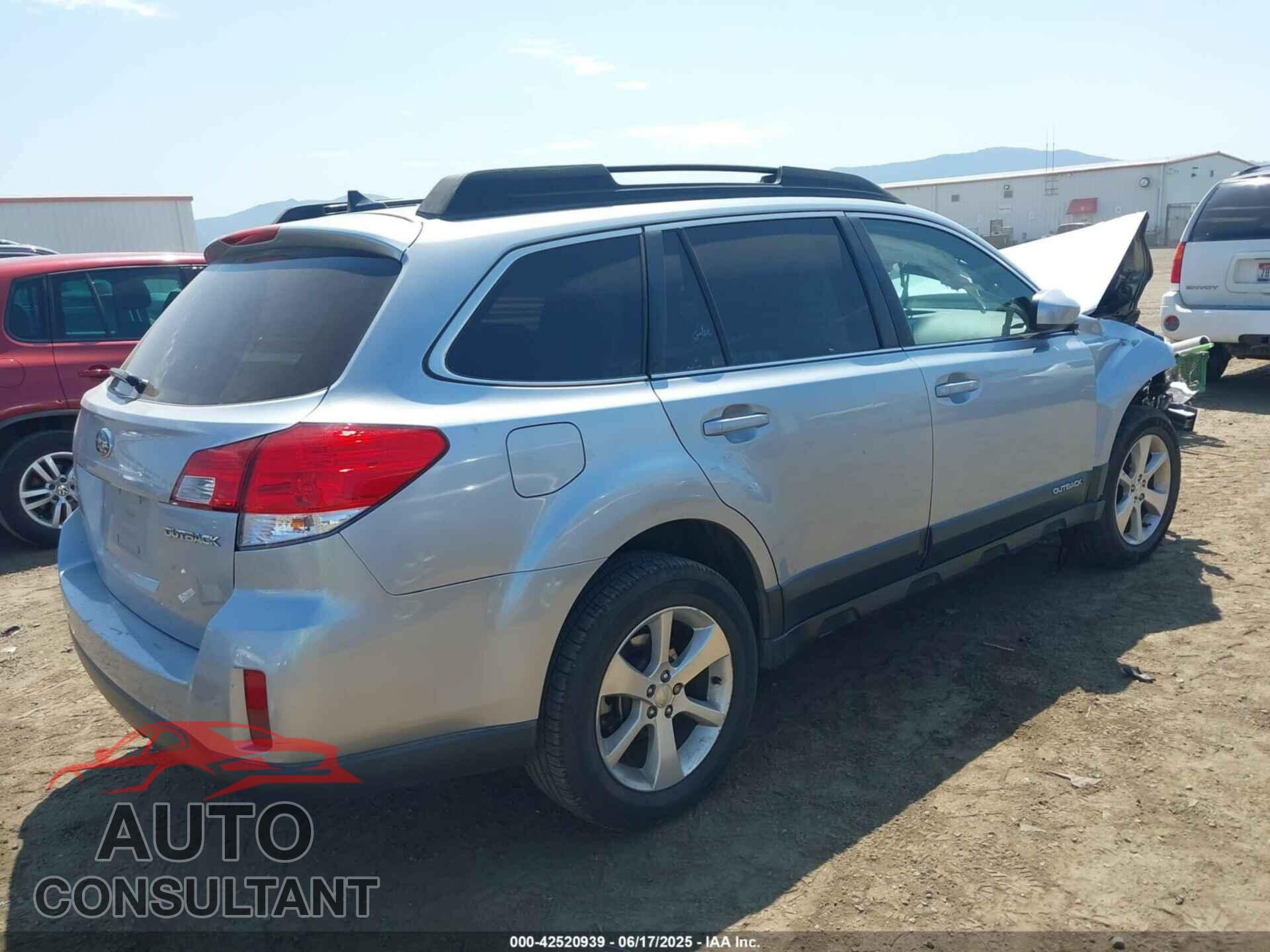 SUBARU OUTBACK 2014 - 4S4BRBLC7E3302256