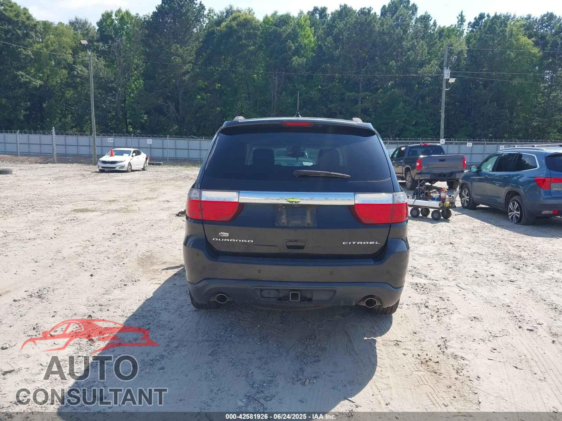 DODGE DURANGO 2012 - 1C4SDHET0CC112539