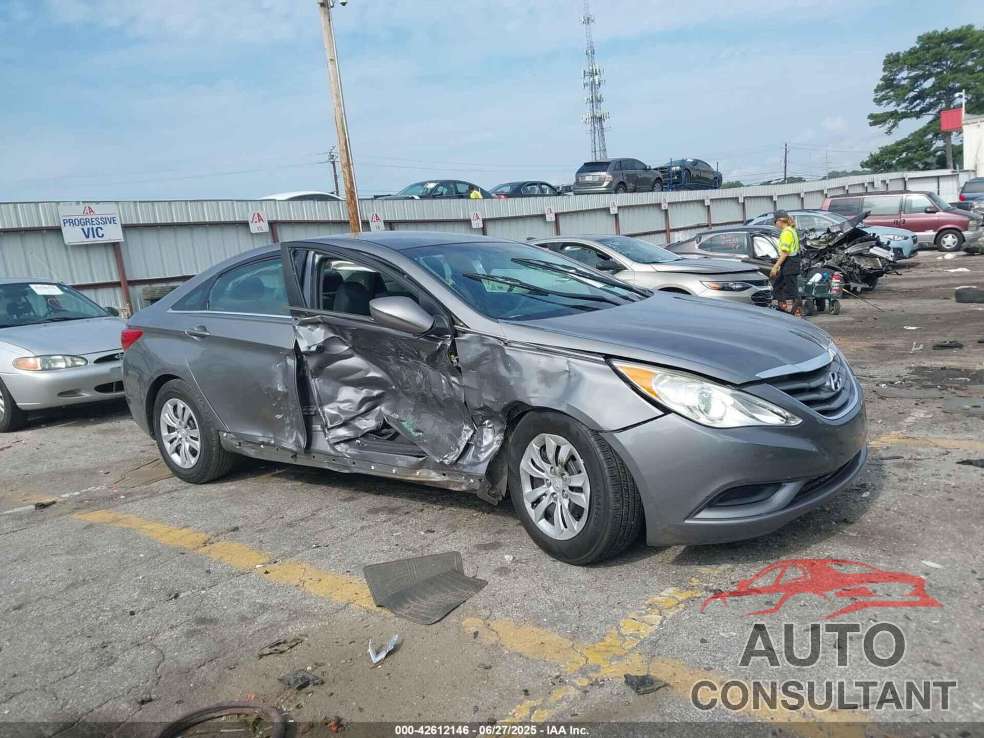 HYUNDAI SONATA 2012 - 5NPEB4AC6CH341281