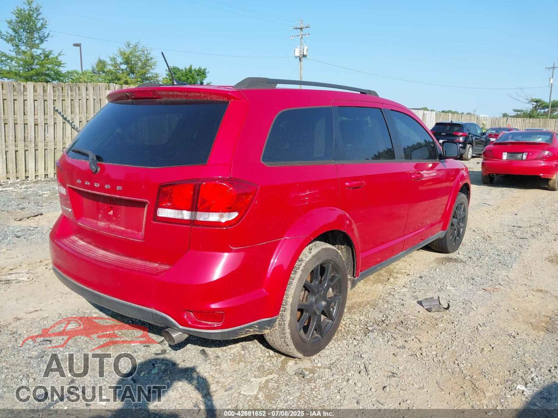 DODGE JOURNEY 2015 - 3C4PDCBB0FT637470