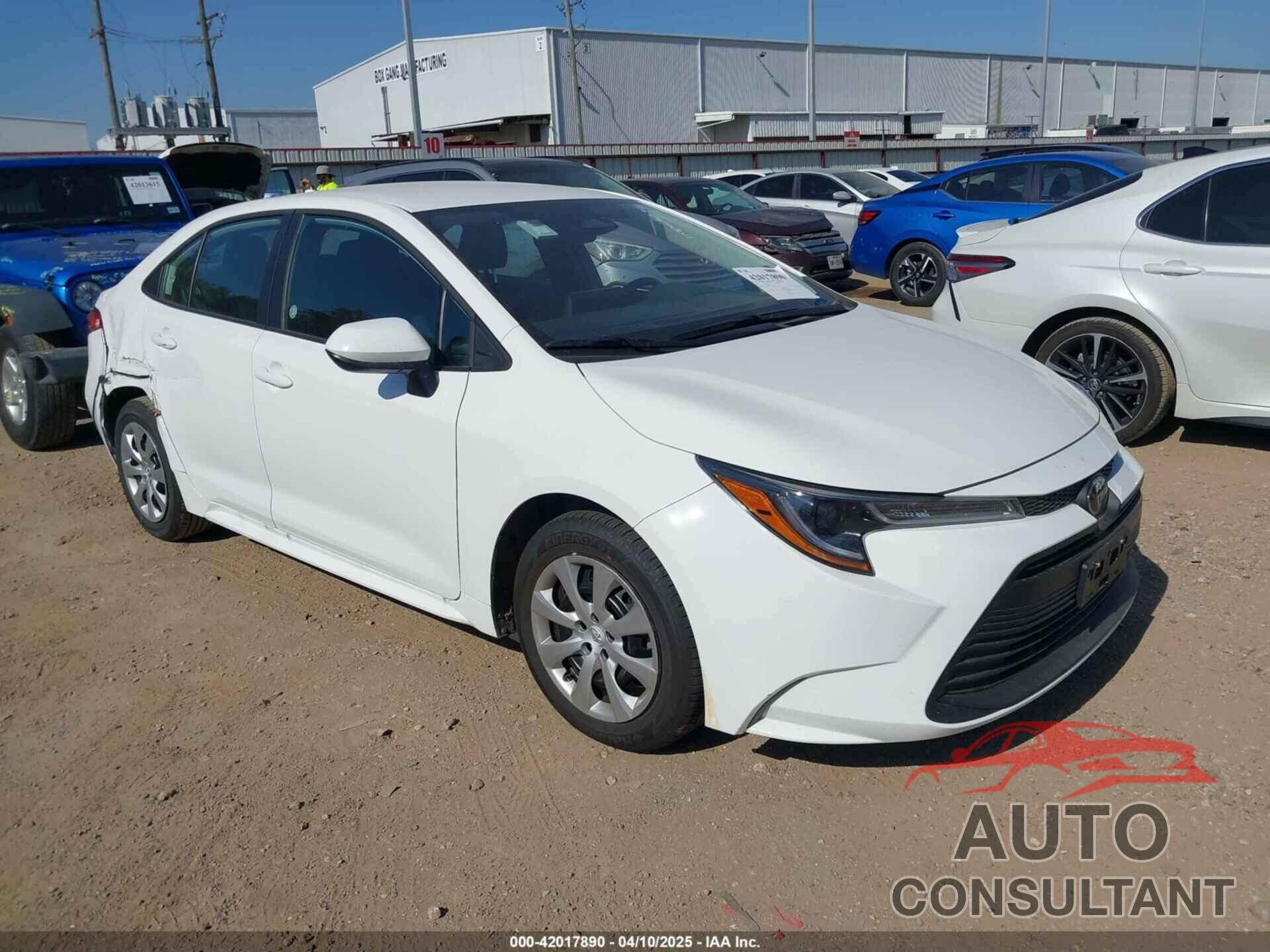 TOYOTA COROLLA 2025 - 5YFB4MDE2SP274691