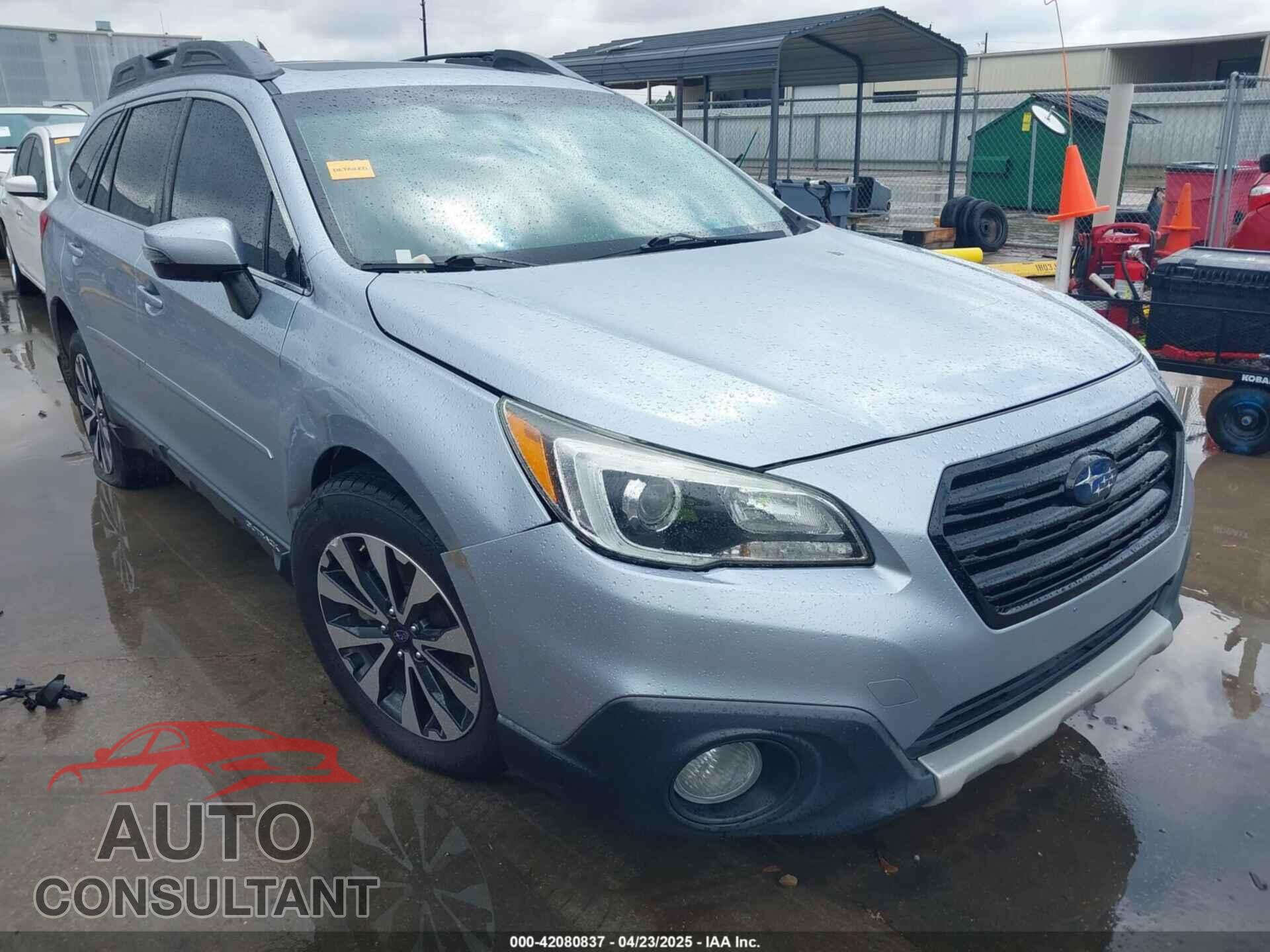 SUBARU OUTBACK 2016 - 4S4BSBLC9G3288562