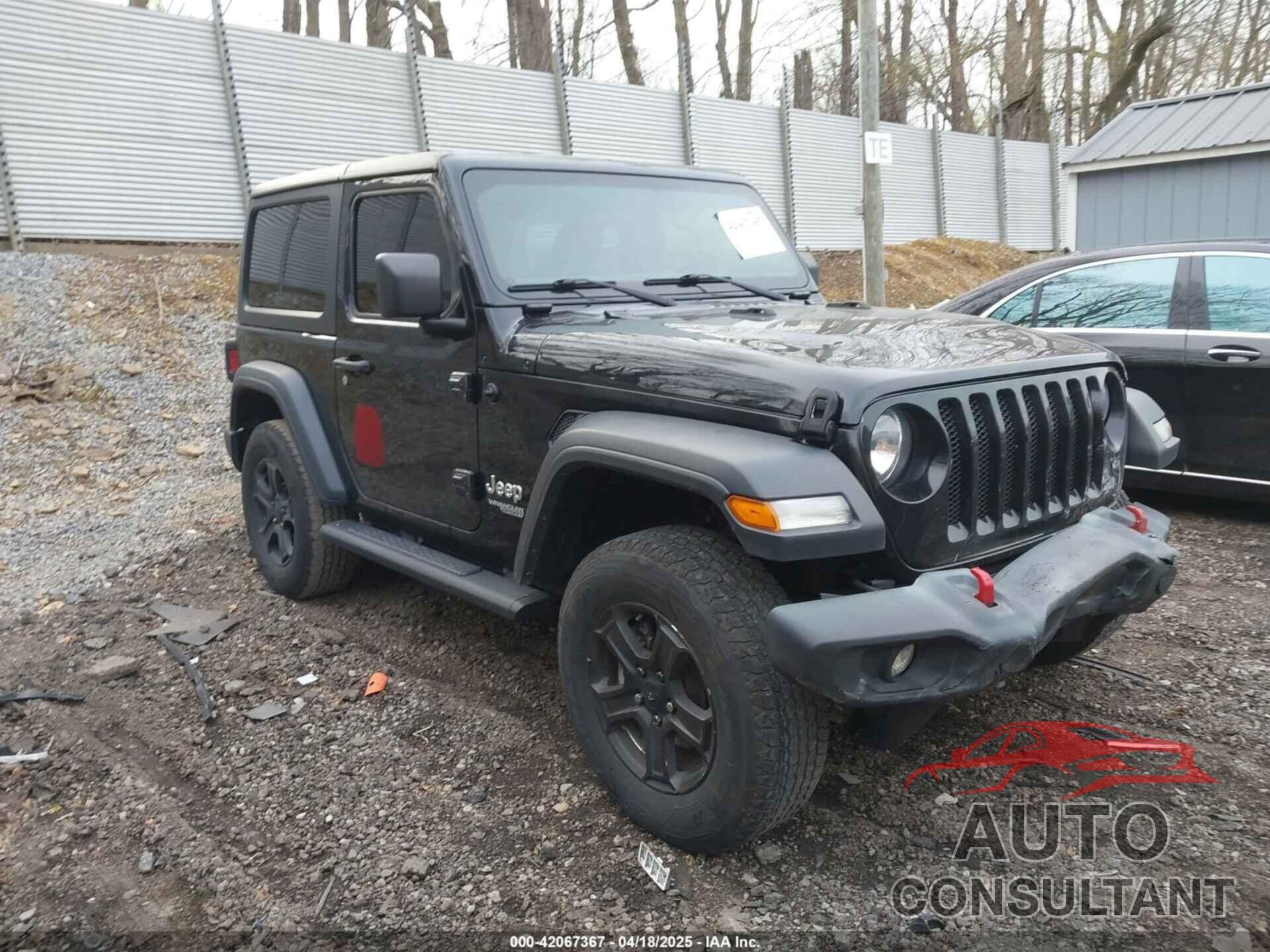 JEEP WRANGLER 2019 - 1C4GJXAGXKW538902