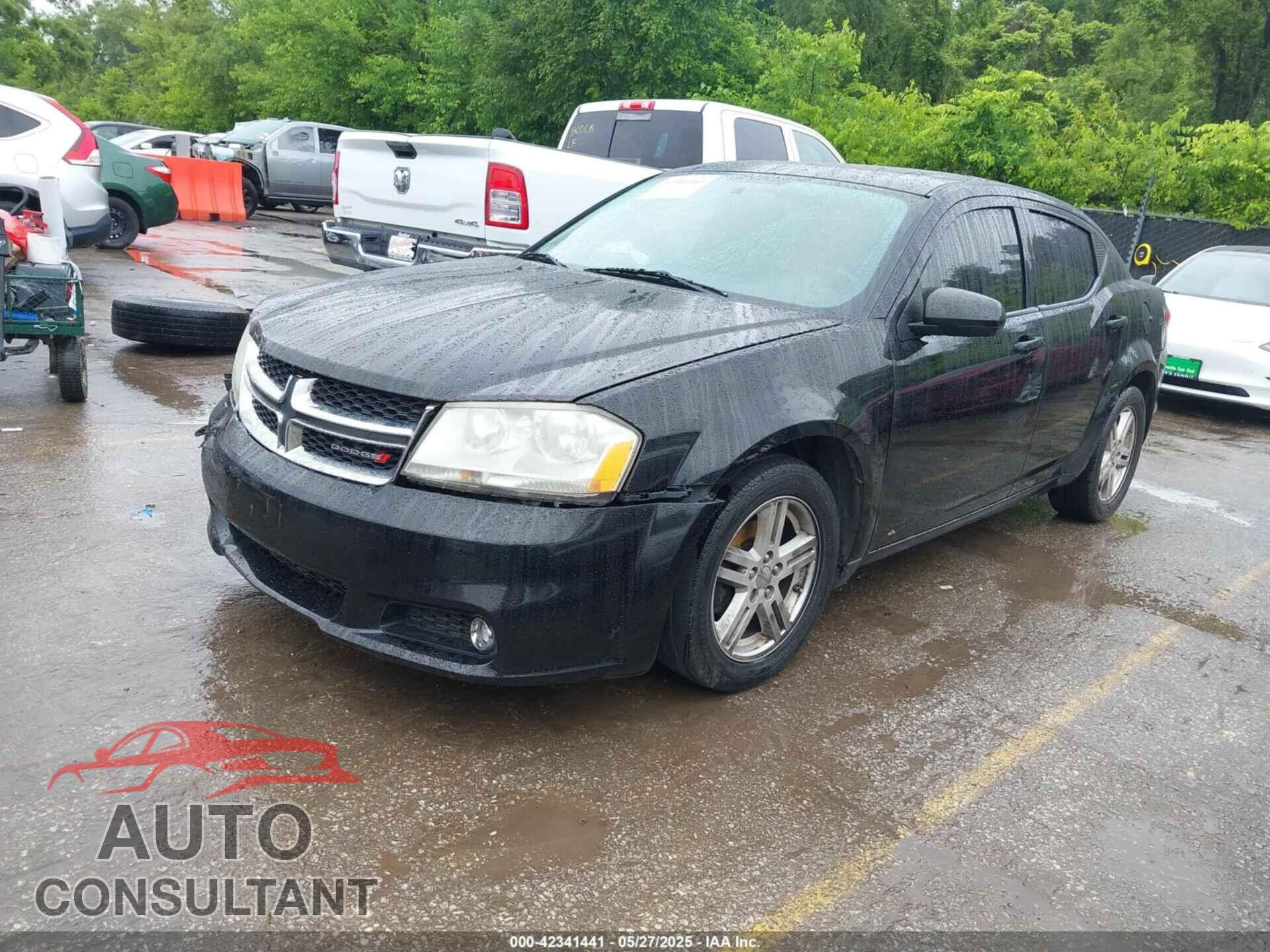 DODGE AVENGER 2013 - 1C3CDZCB9DN623780