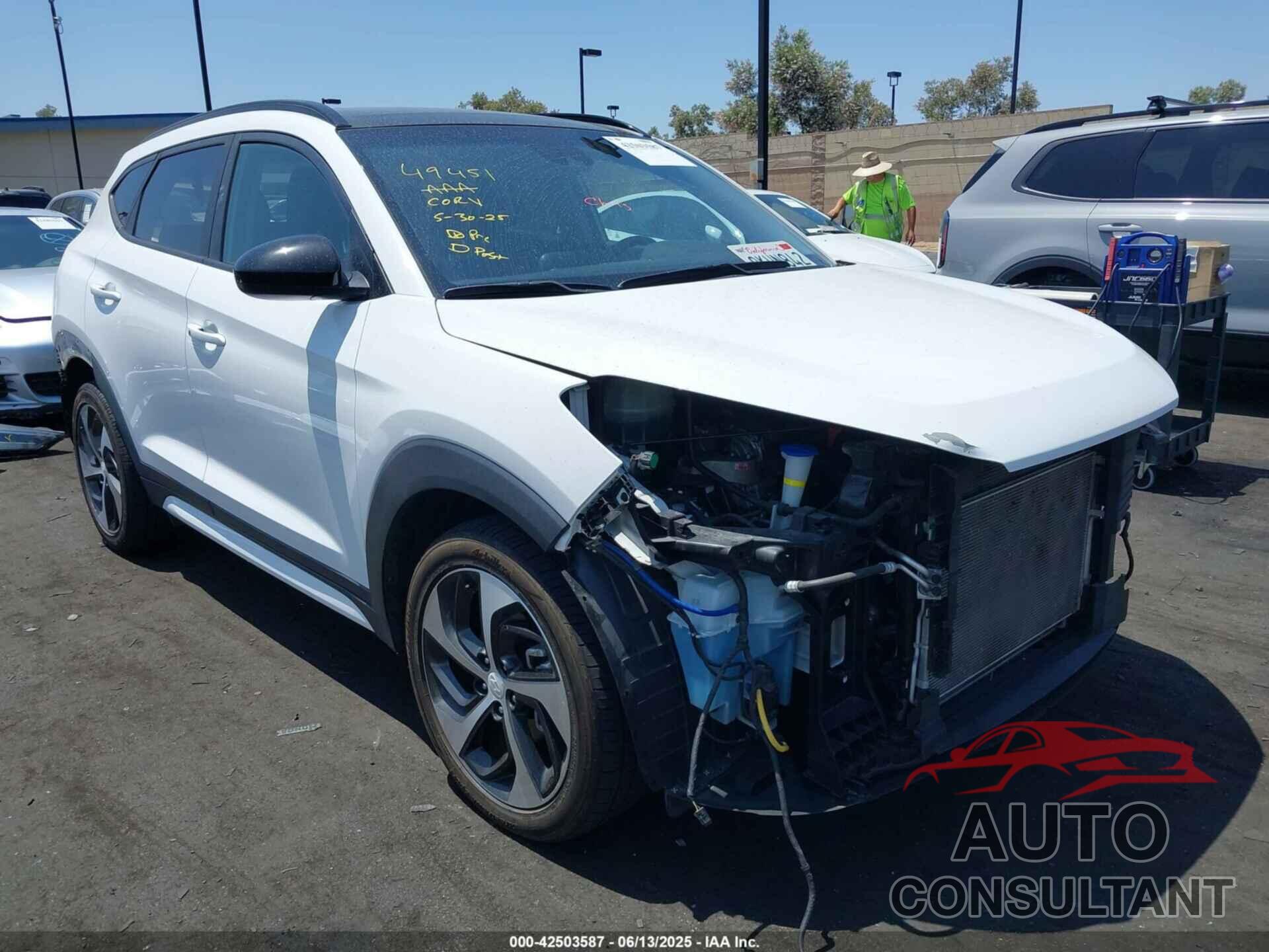 HYUNDAI TUCSON 2019 - KM8J33AL0KU954552