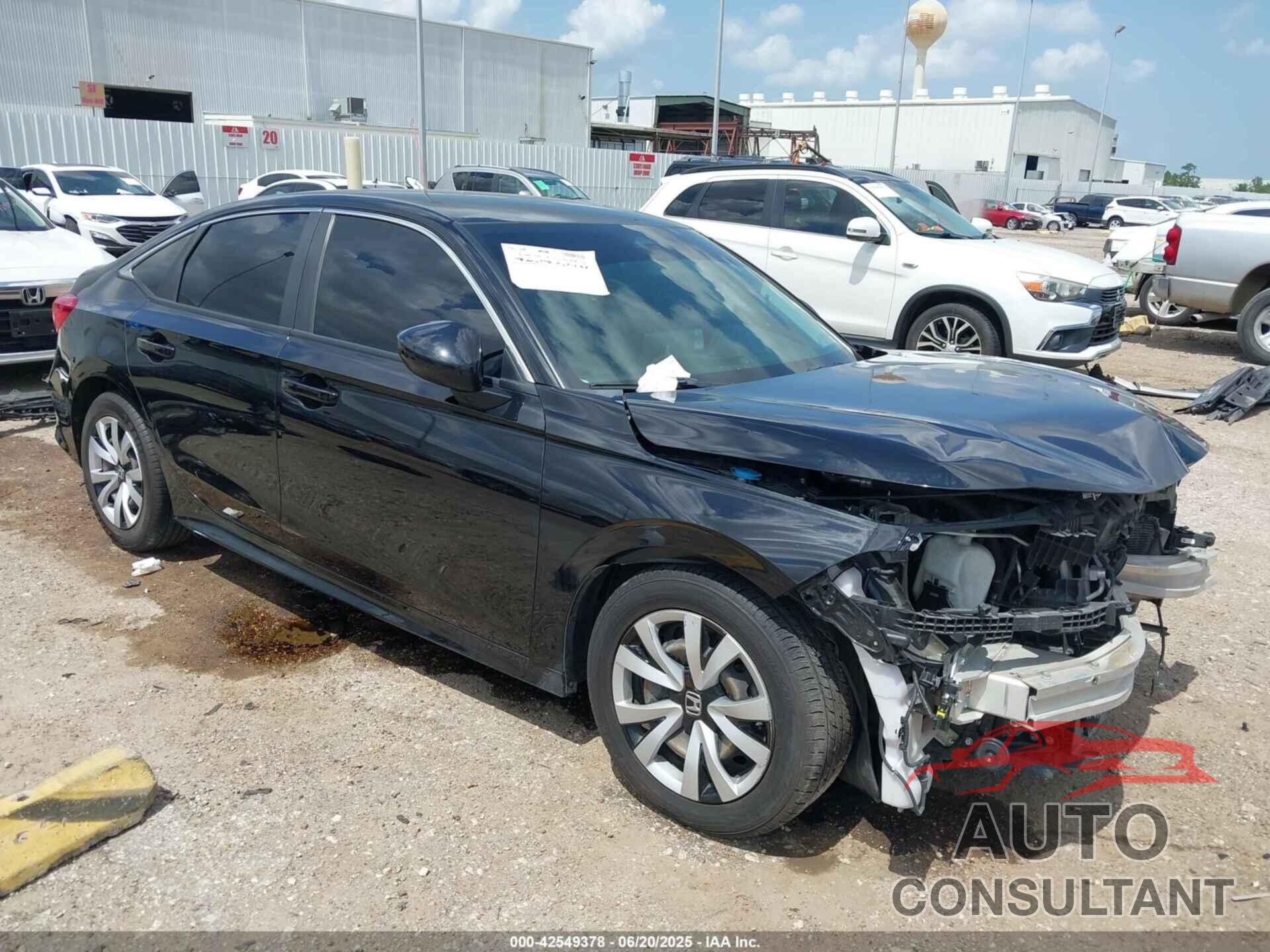 HONDA CIVIC 2022 - 2HGFE2F22NH505669