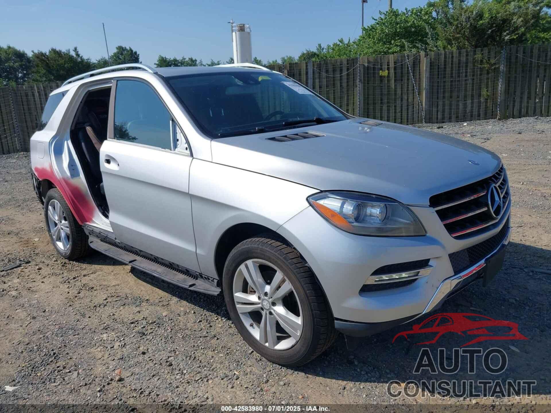 MERCEDES-BENZ ML 350 2015 - 4JGDA5HB3FA463542