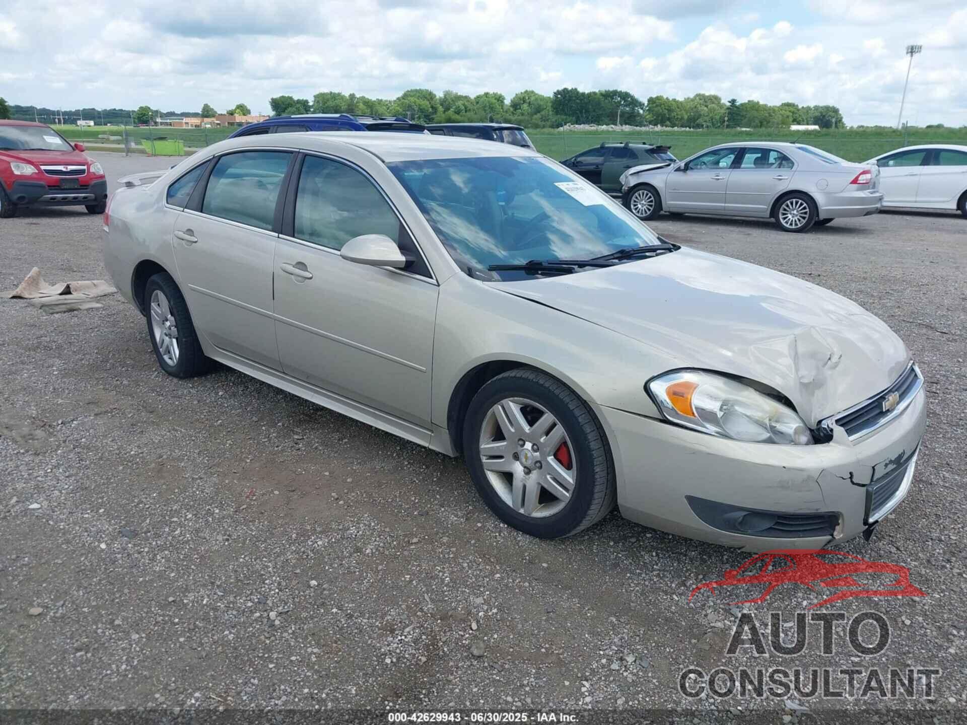 CHEVROLET IMPALA 2010 - 2G1WB5EN7A1253899