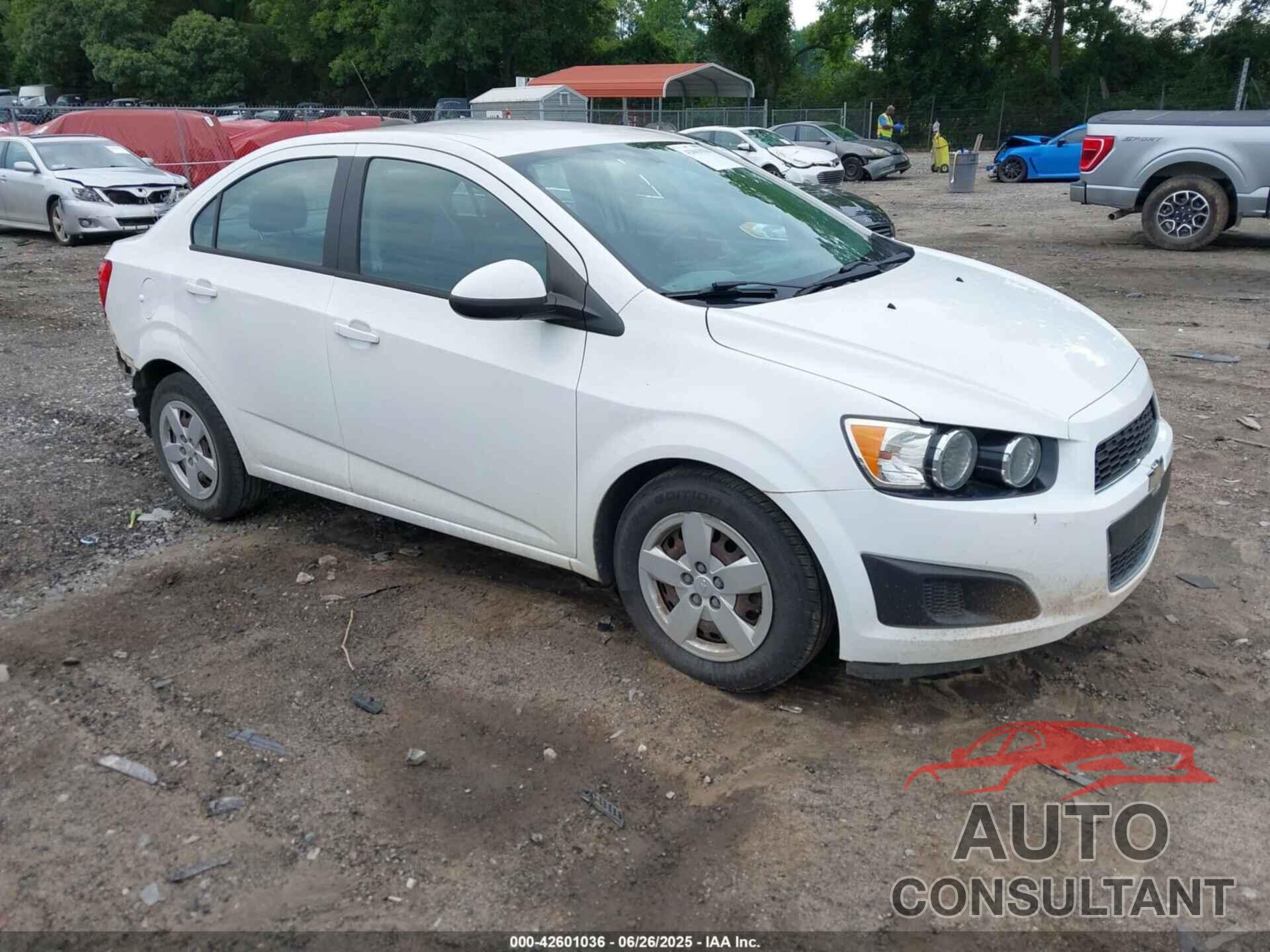 CHEVROLET SONIC 2016 - 1G1JA5SH0G4110253