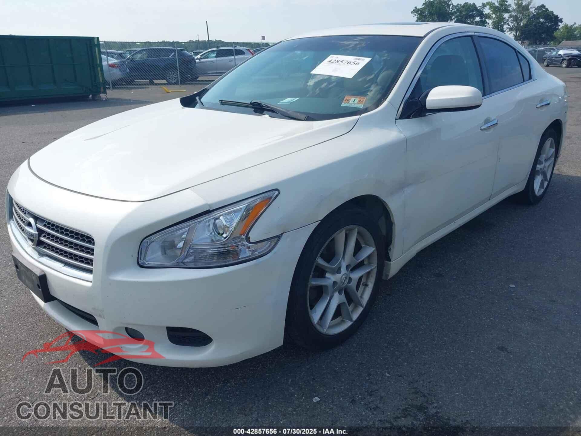 NISSAN MAXIMA 2011 - 1N4AA5AP4BC860033
