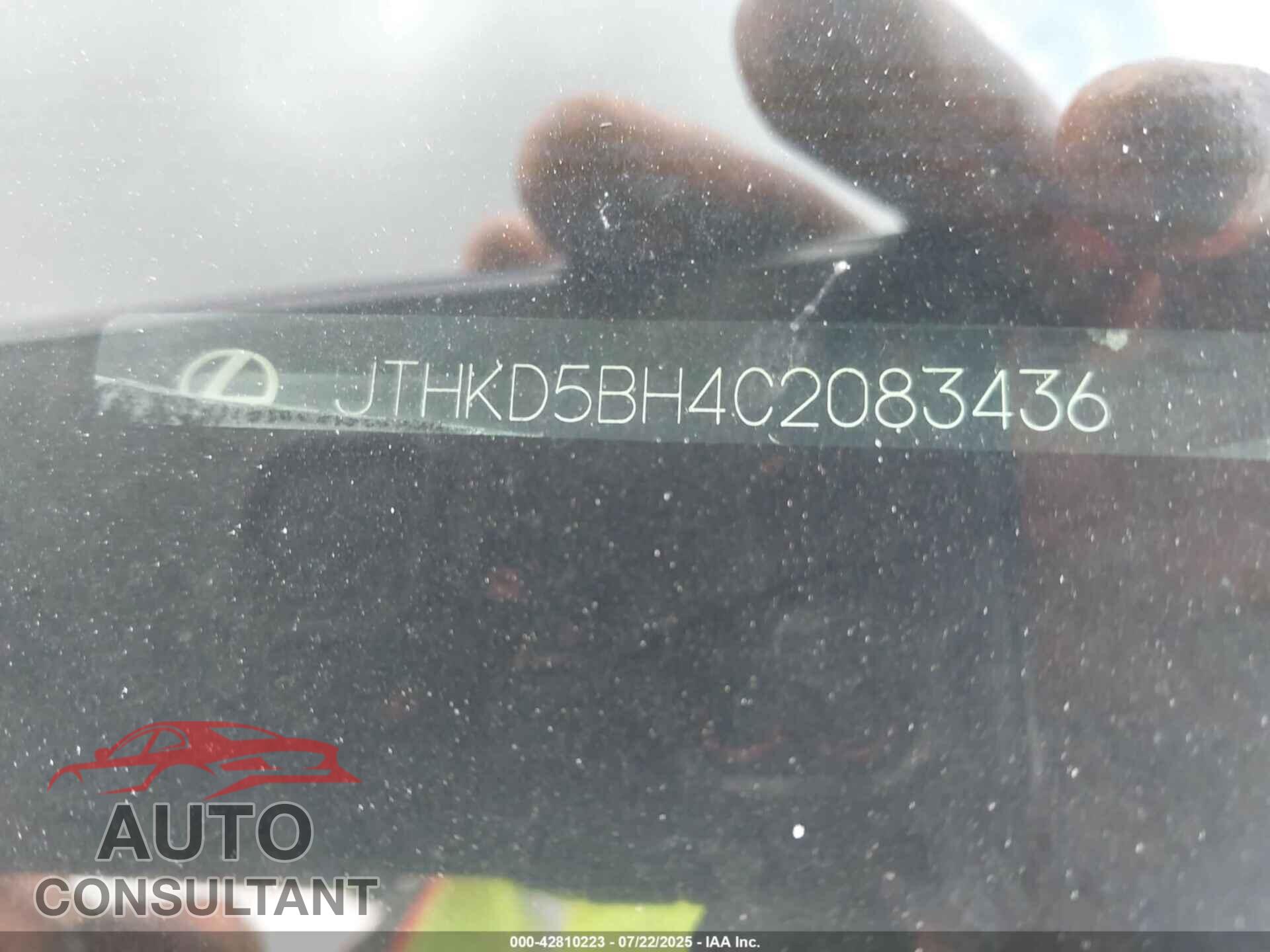 LEXUS CT 200H 2012 - JTHKD5BH4C2083436