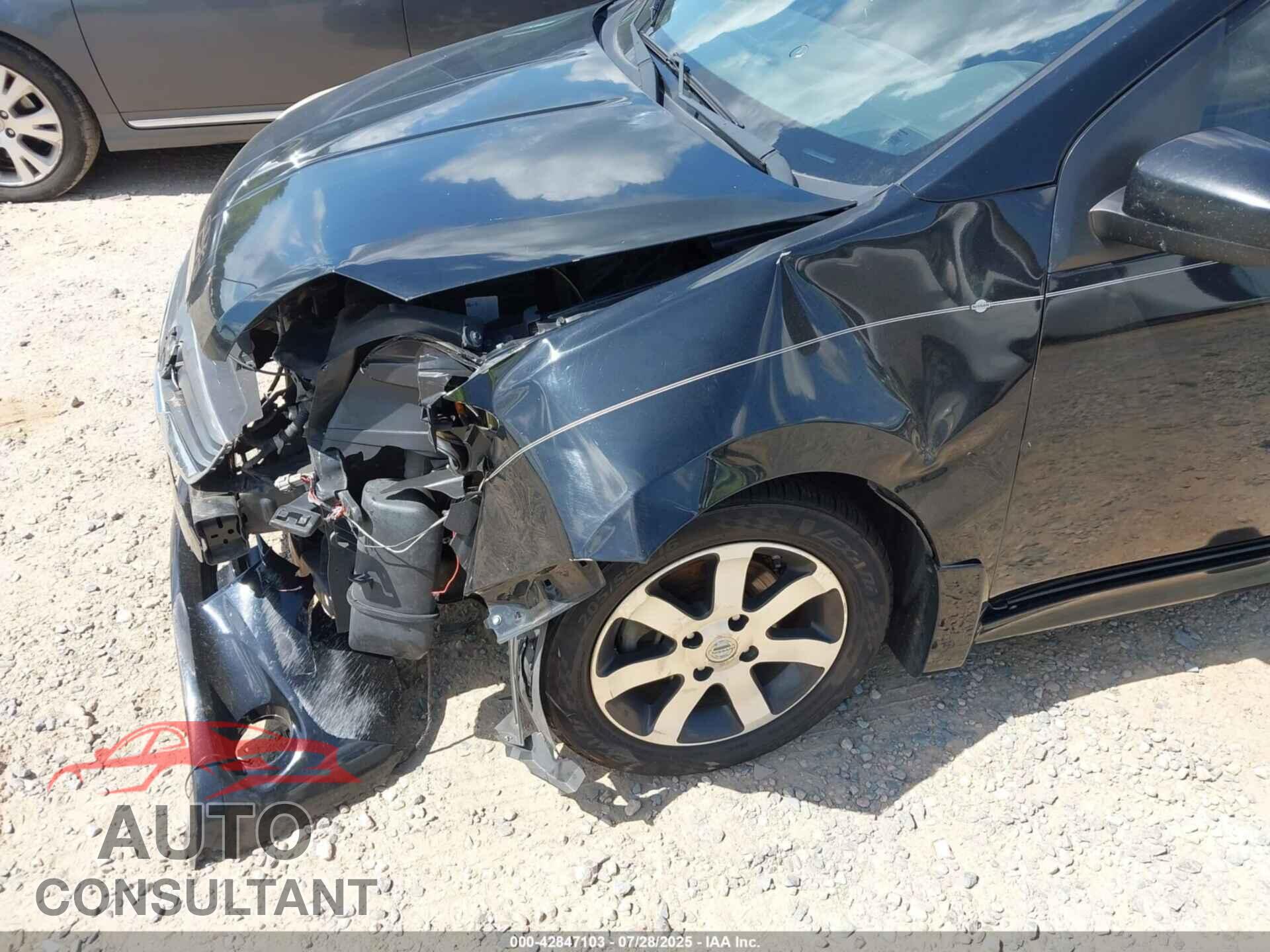 NISSAN SENTRA 2012 - 3N1AB6AP1CL723850