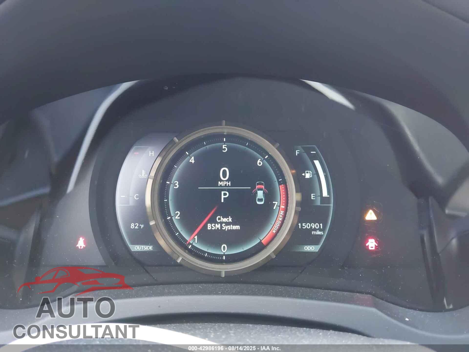 LEXUS IS 350 2015 - JTHBE1D29F5022651