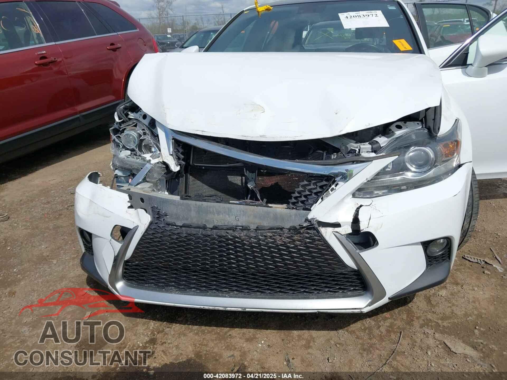 LEXUS CT 200H 2014 - JTHKD5BH4E2198864