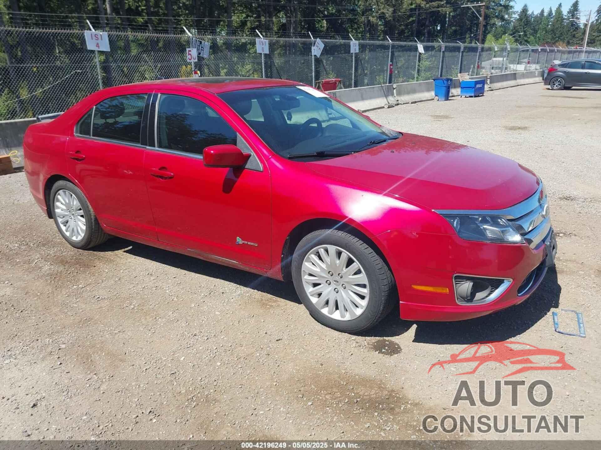 FORD FUSION 2011 - 3FADP0L38BR155889