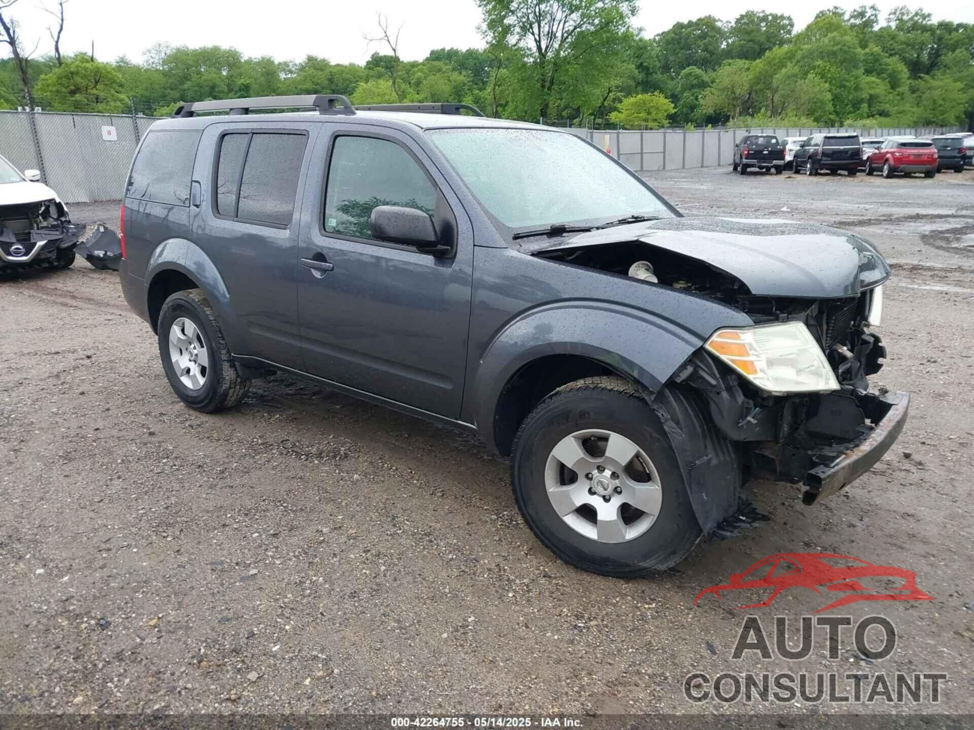 NISSAN PATHFINDER 2011 - 5N1AR1NB7BC605589