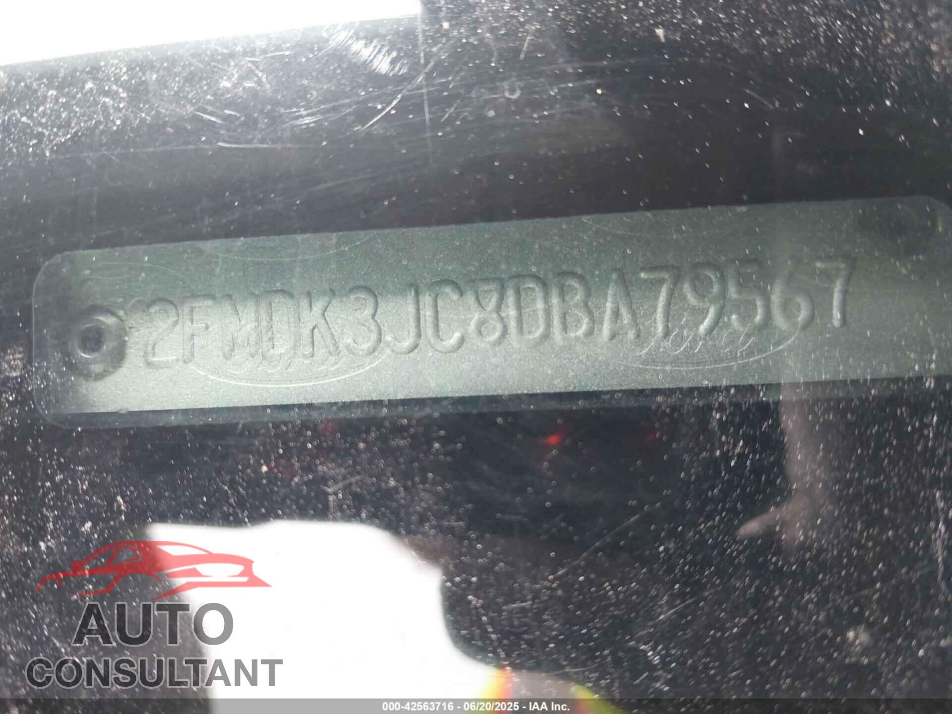FORD EDGE 2013 - 2FMDK3JC8DBA79567