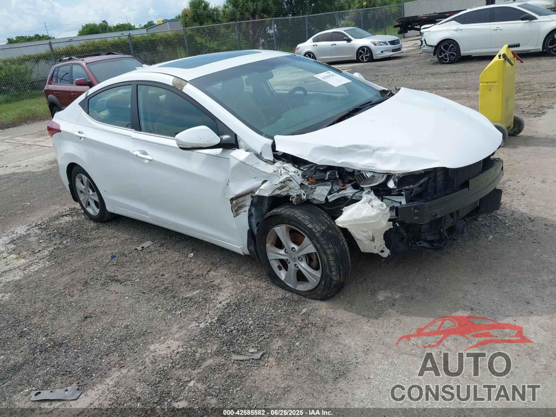HYUNDAI ELANTRA 2016 - 5NPDH4AE8GH795016