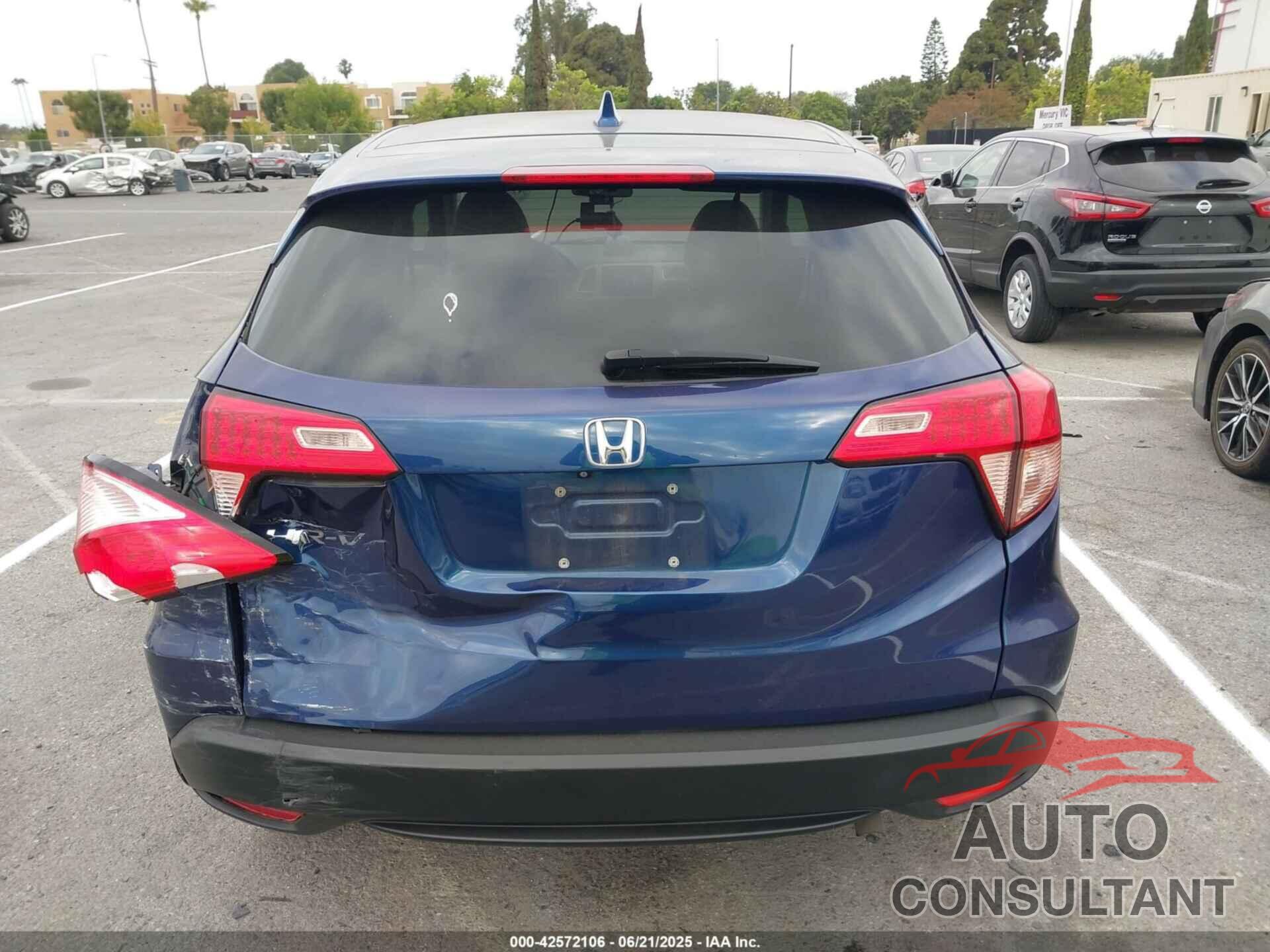 HONDA HR-V 2017 - 3CZRU5H54HG708942