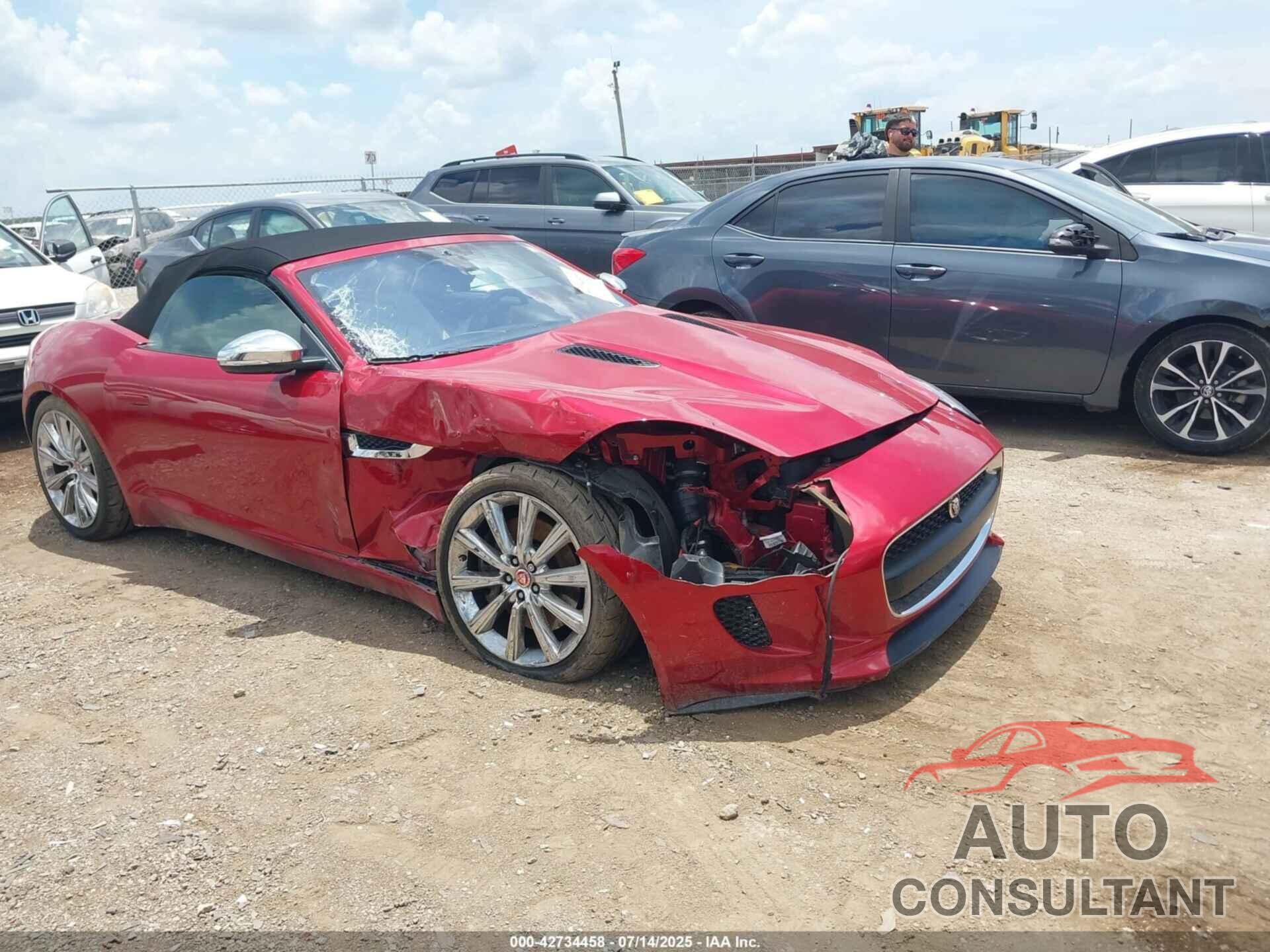 JAGUAR F-TYPE 2017 - SAJWA6ET0H8K45473