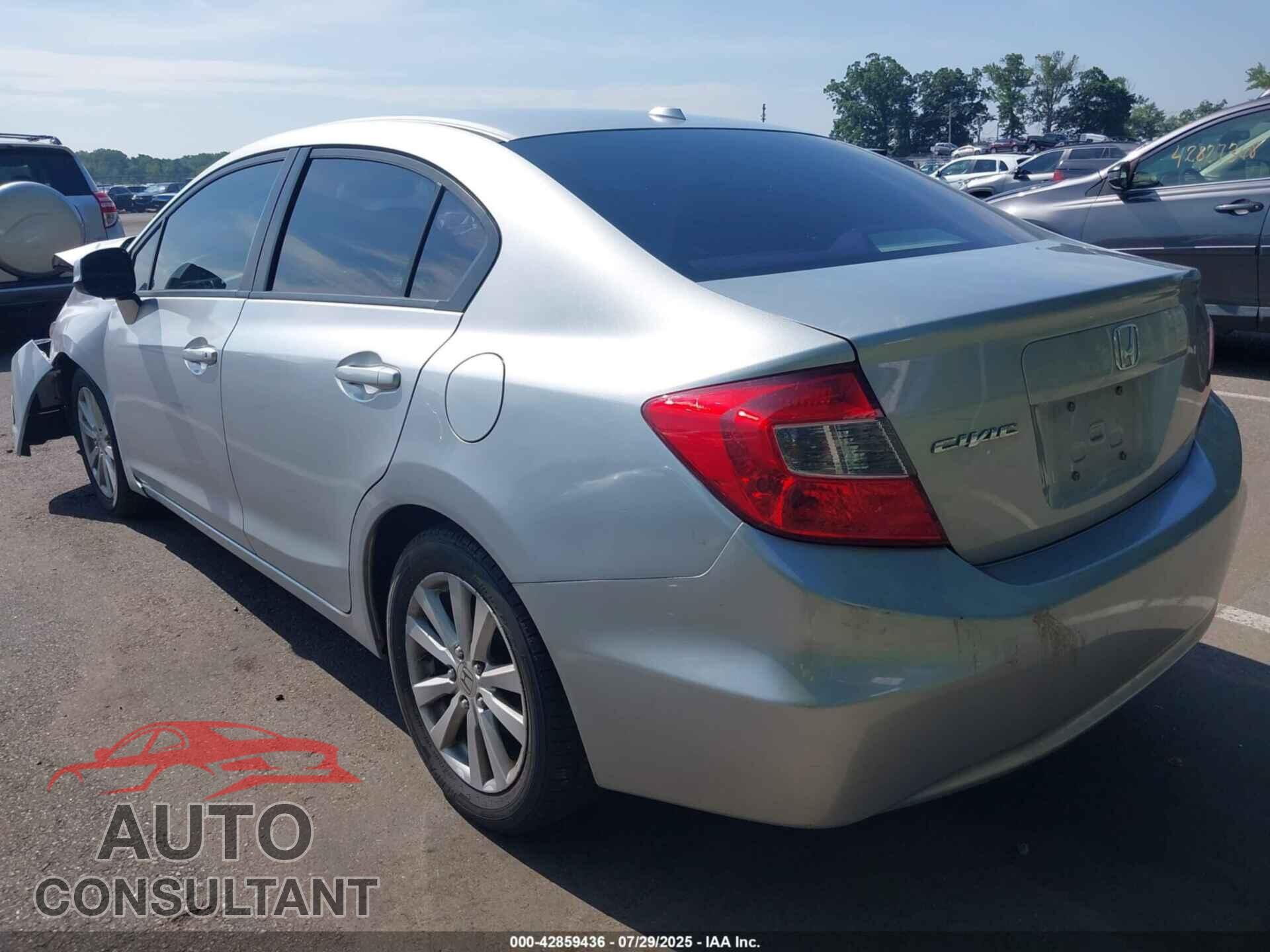HONDA CIVIC 2012 - 2HGFB2F83CH554549
