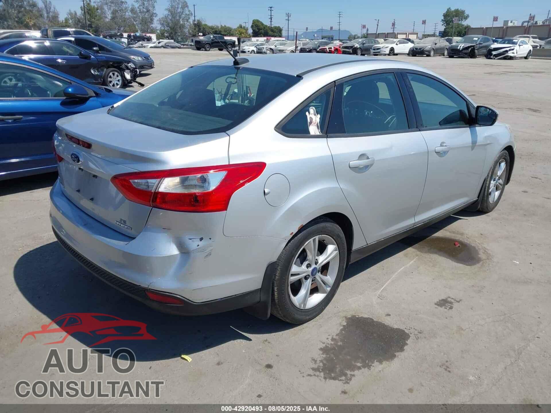 FORD FOCUS 2013 - 1FADP3F25DL362679