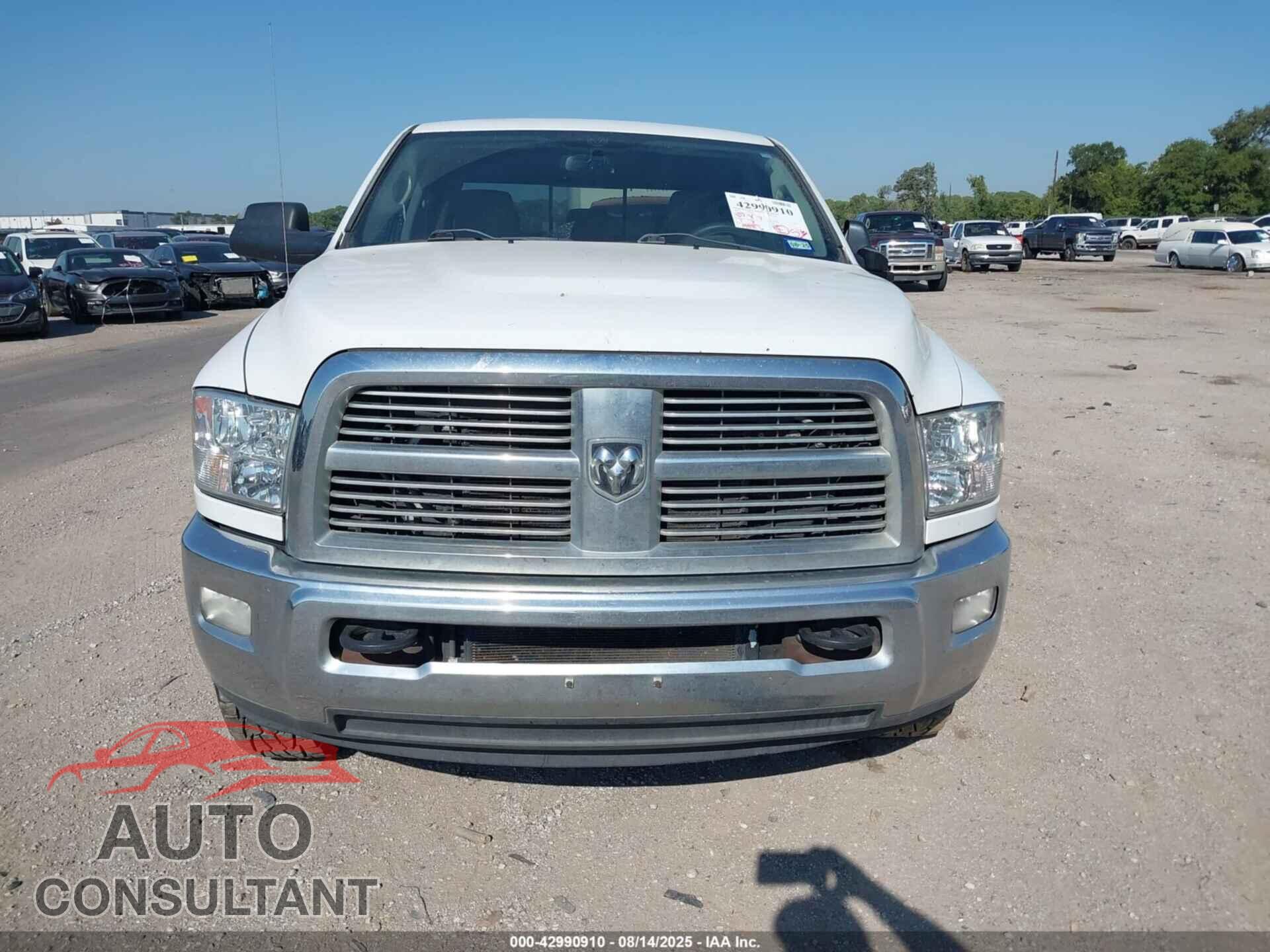 DODGE RAM 2500 2010 - 3D7UT2CL9AG146183