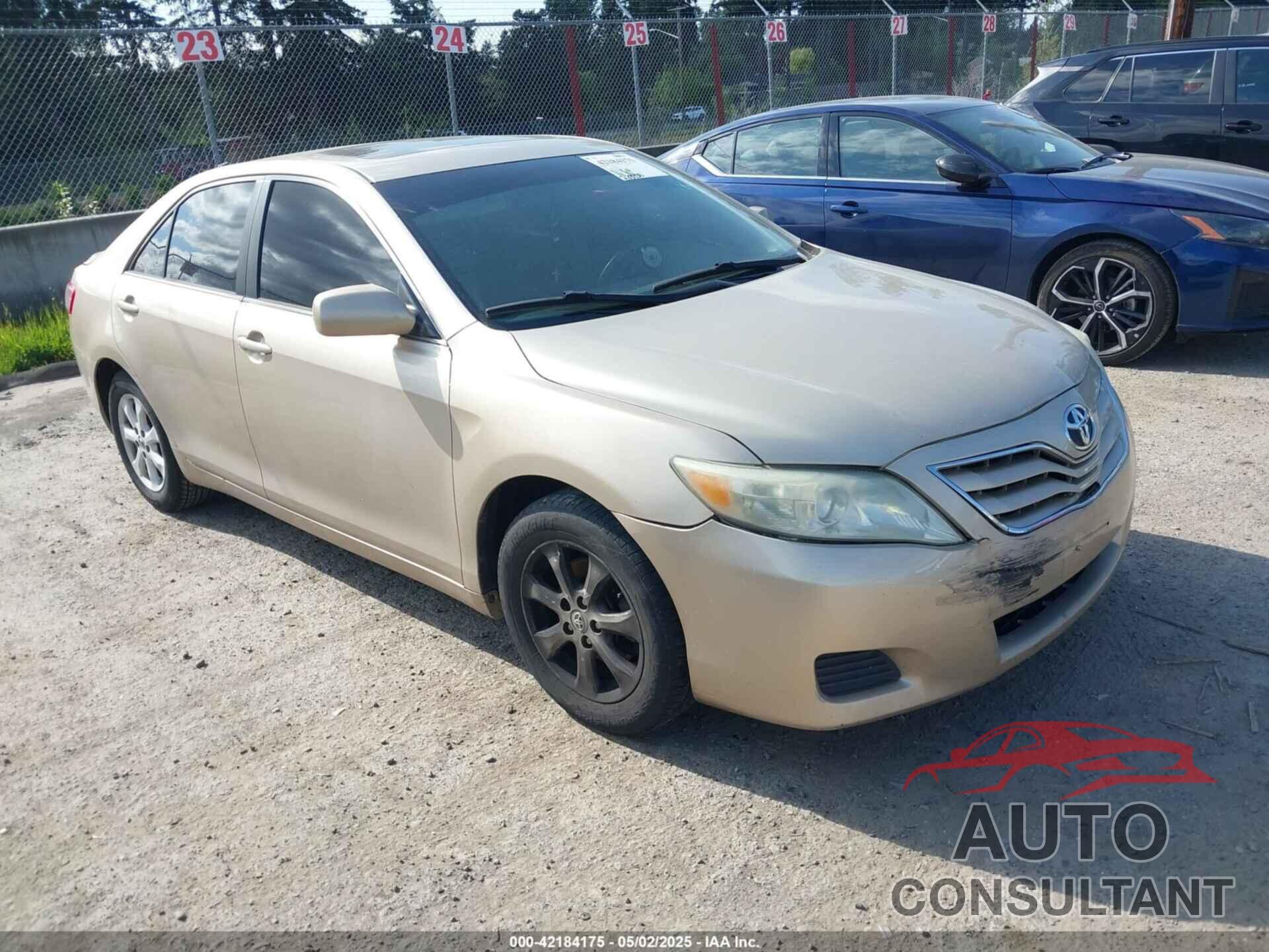 TOYOTA CAMRY 2010 - 4T4BF3EKXAR006368
