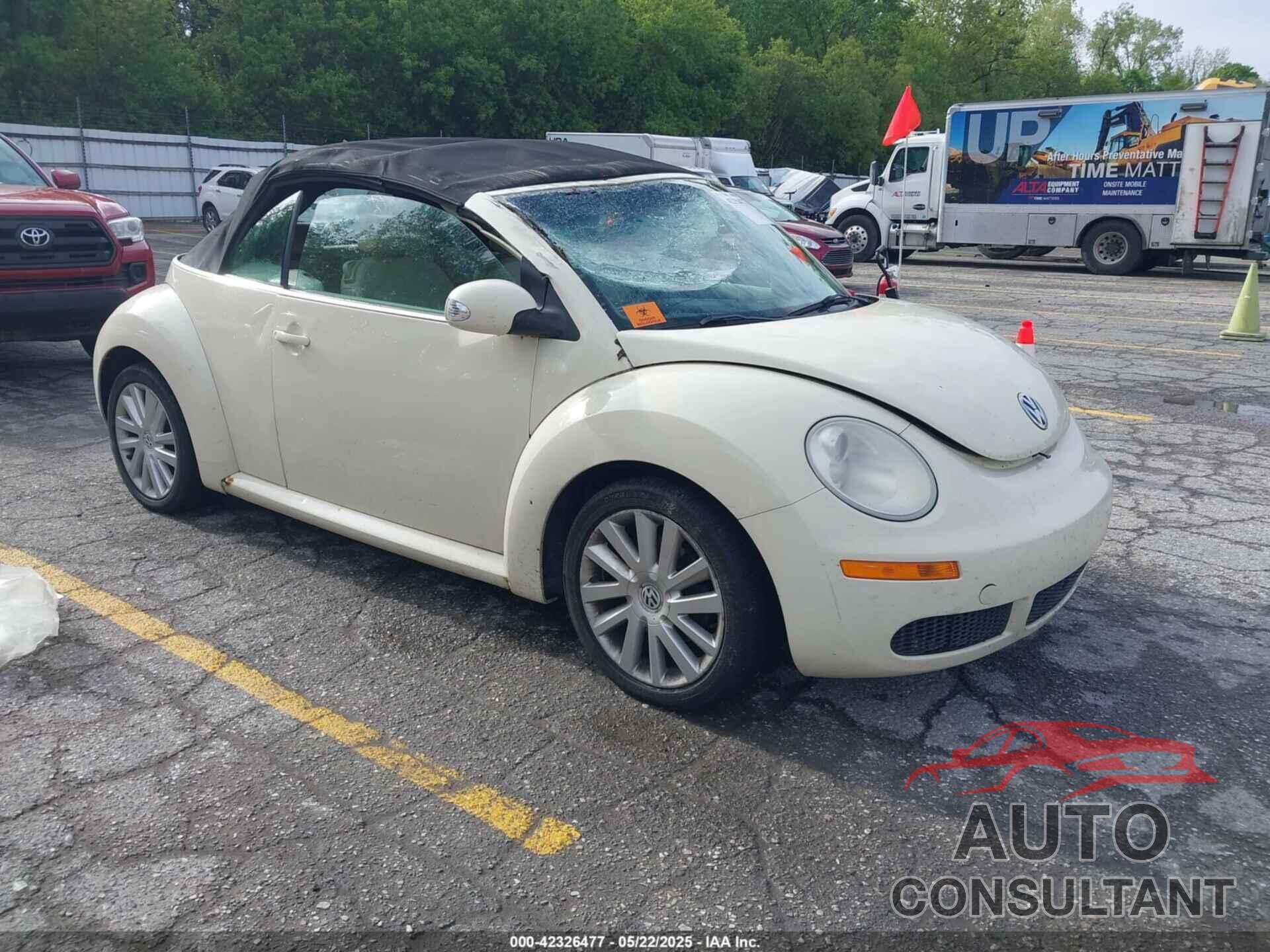 VOLKSWAGEN NEW BEETLE 2009 - 3VWRF31Y49M400081