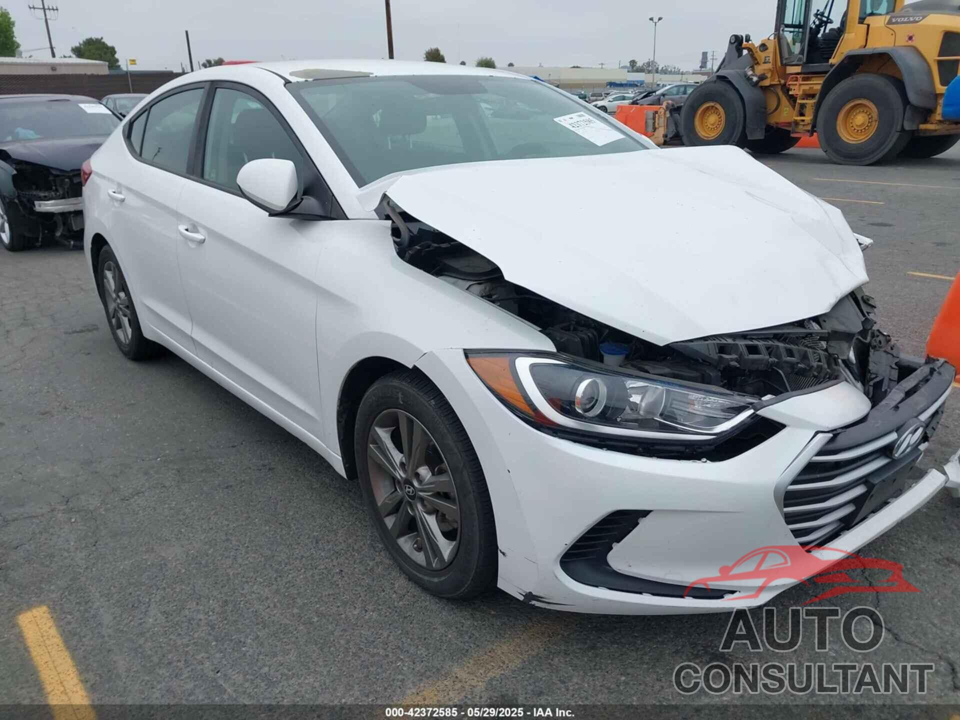 HYUNDAI ELANTRA 2018 - 5NPD84LF4JH398772