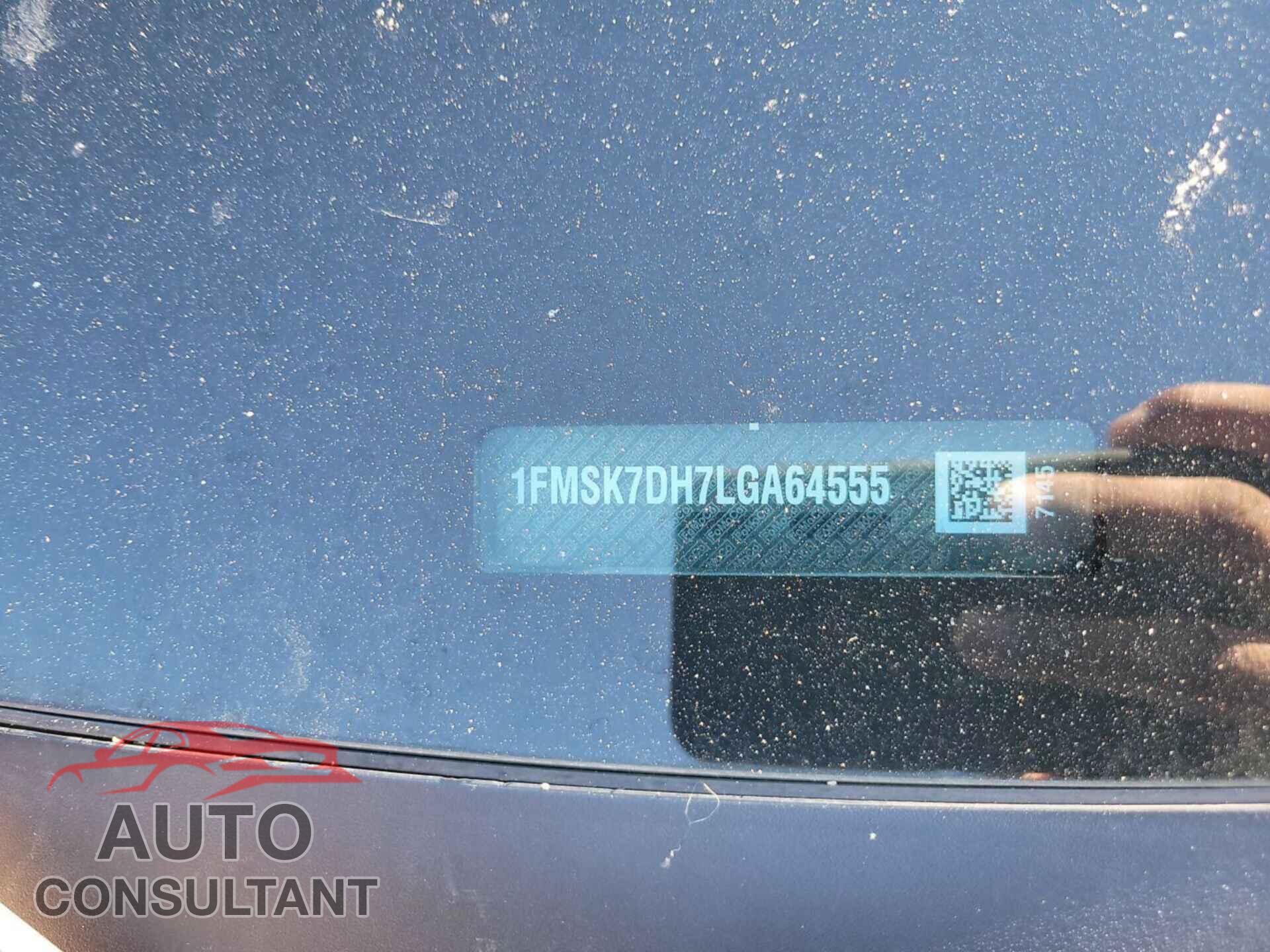 FORD EXPLORER 2020 - 1FMSK7DH7LGA64555