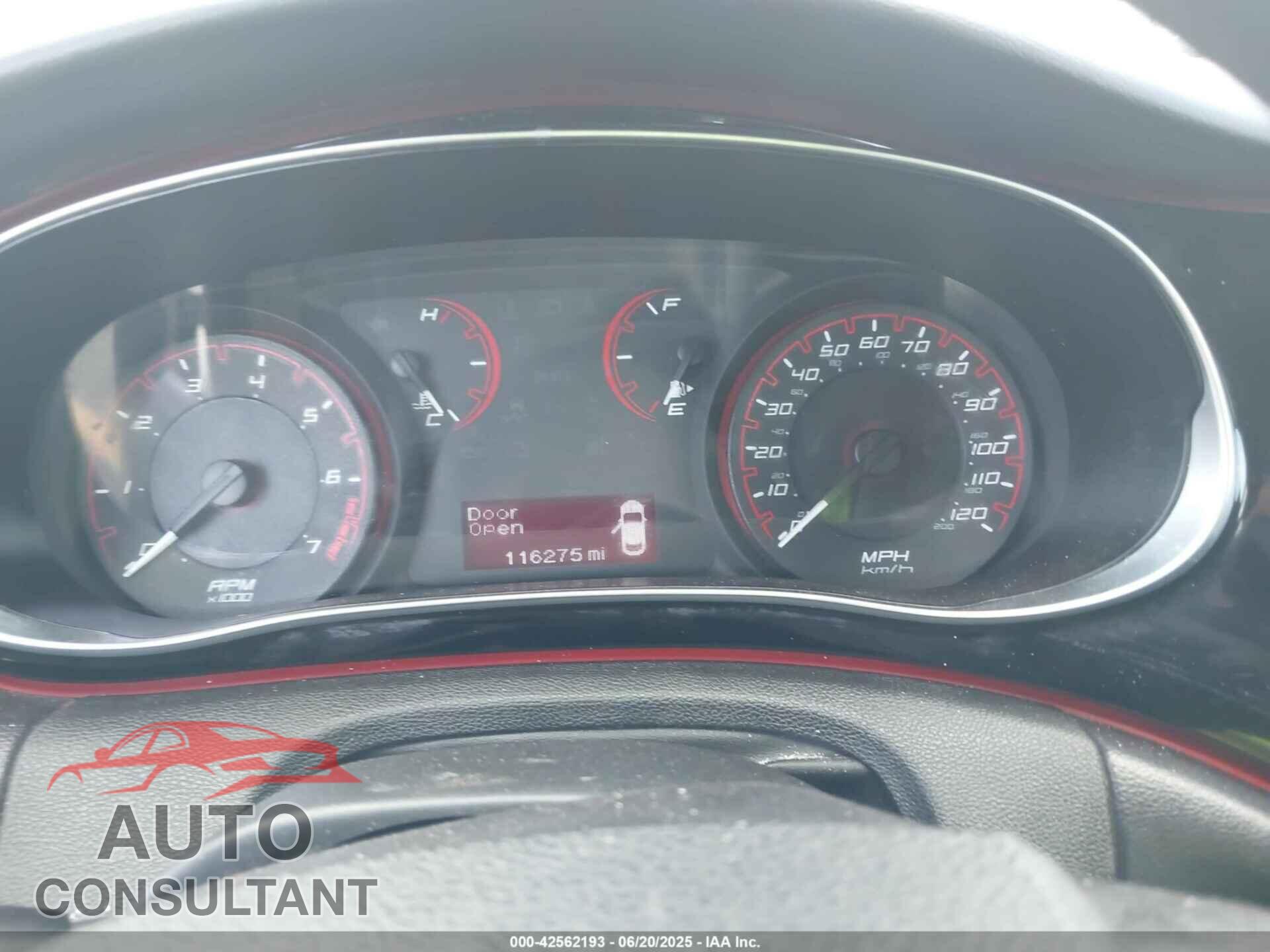 DODGE DART 2015 - 1C3CDFAA0FD299801