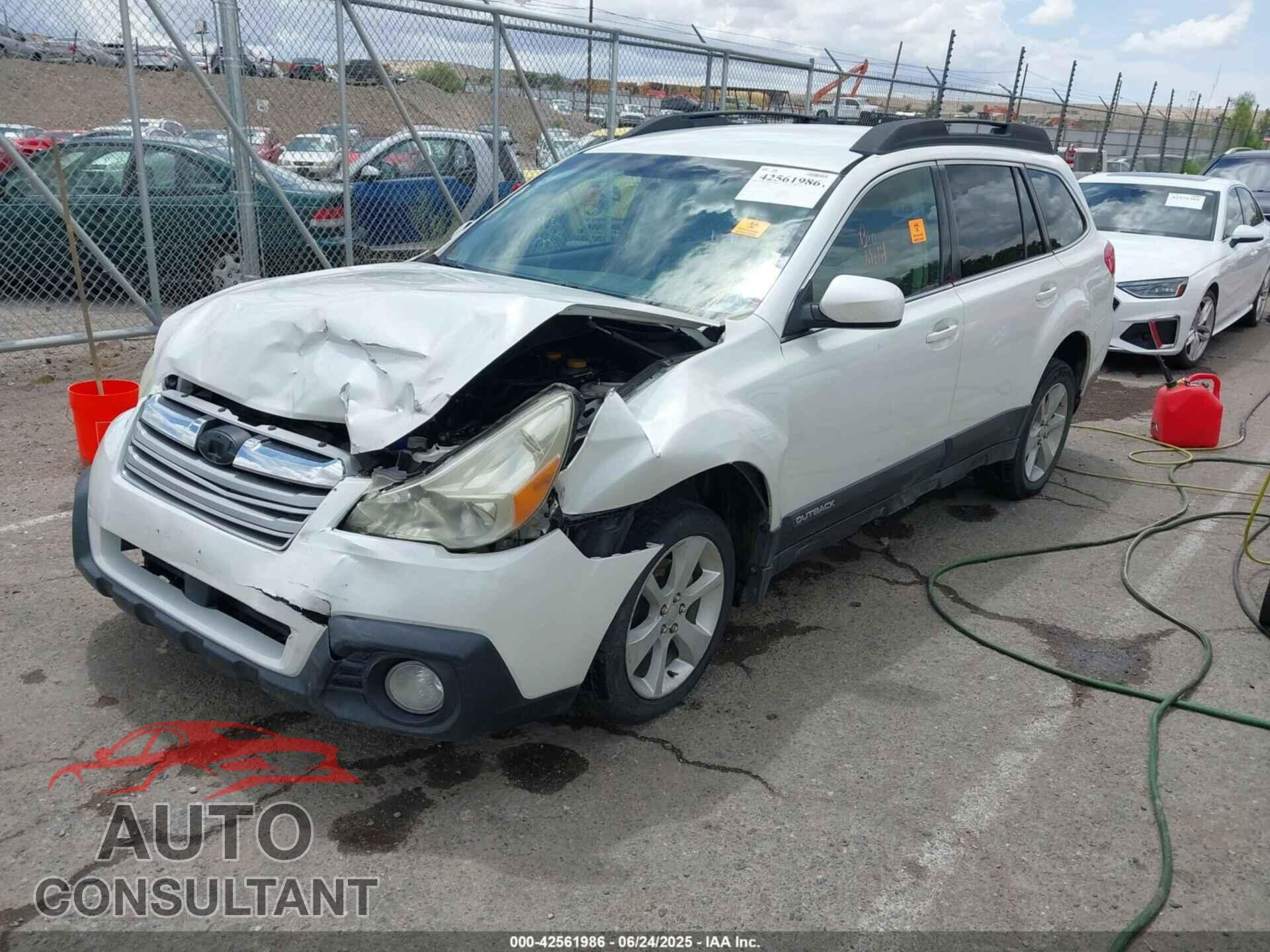 SUBARU OUTBACK 2013 - 4S4BRCCC0D1224970