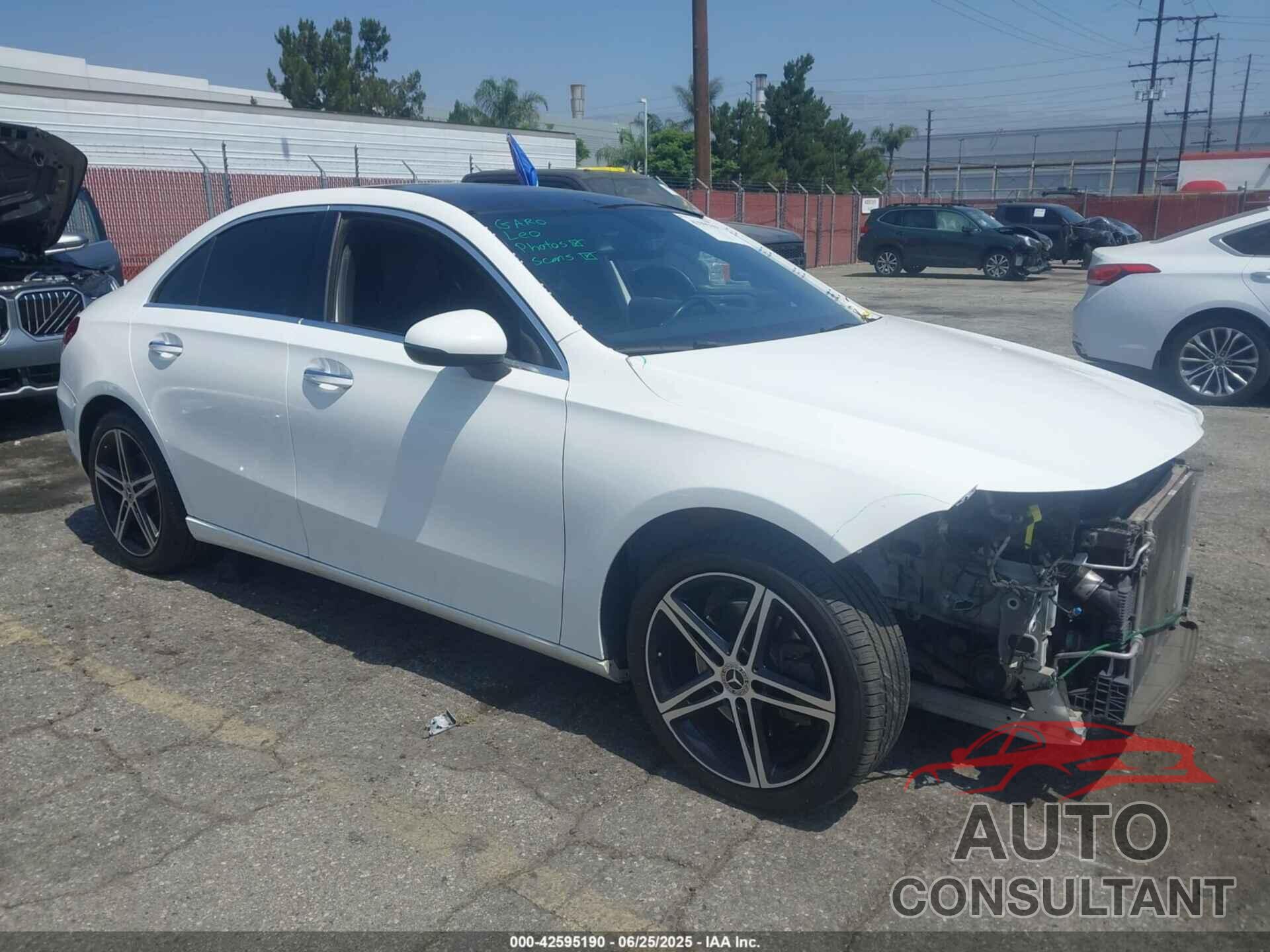 MERCEDES-BENZ A 220 2019 - WDD3G4EBXKW031742