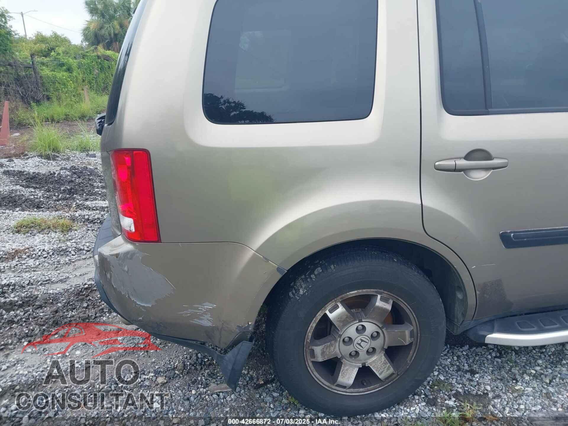 HONDA PILOT 2011 - 5FNYF3H94BB024764