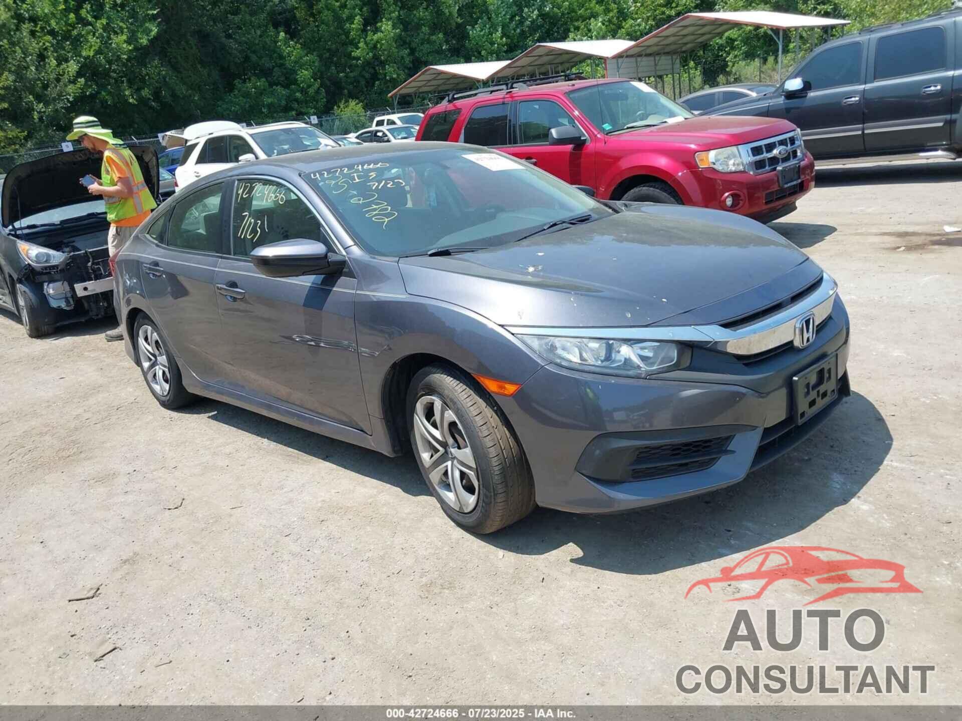 HONDA CIVIC 2017 - 2HGFC2F58HH517829