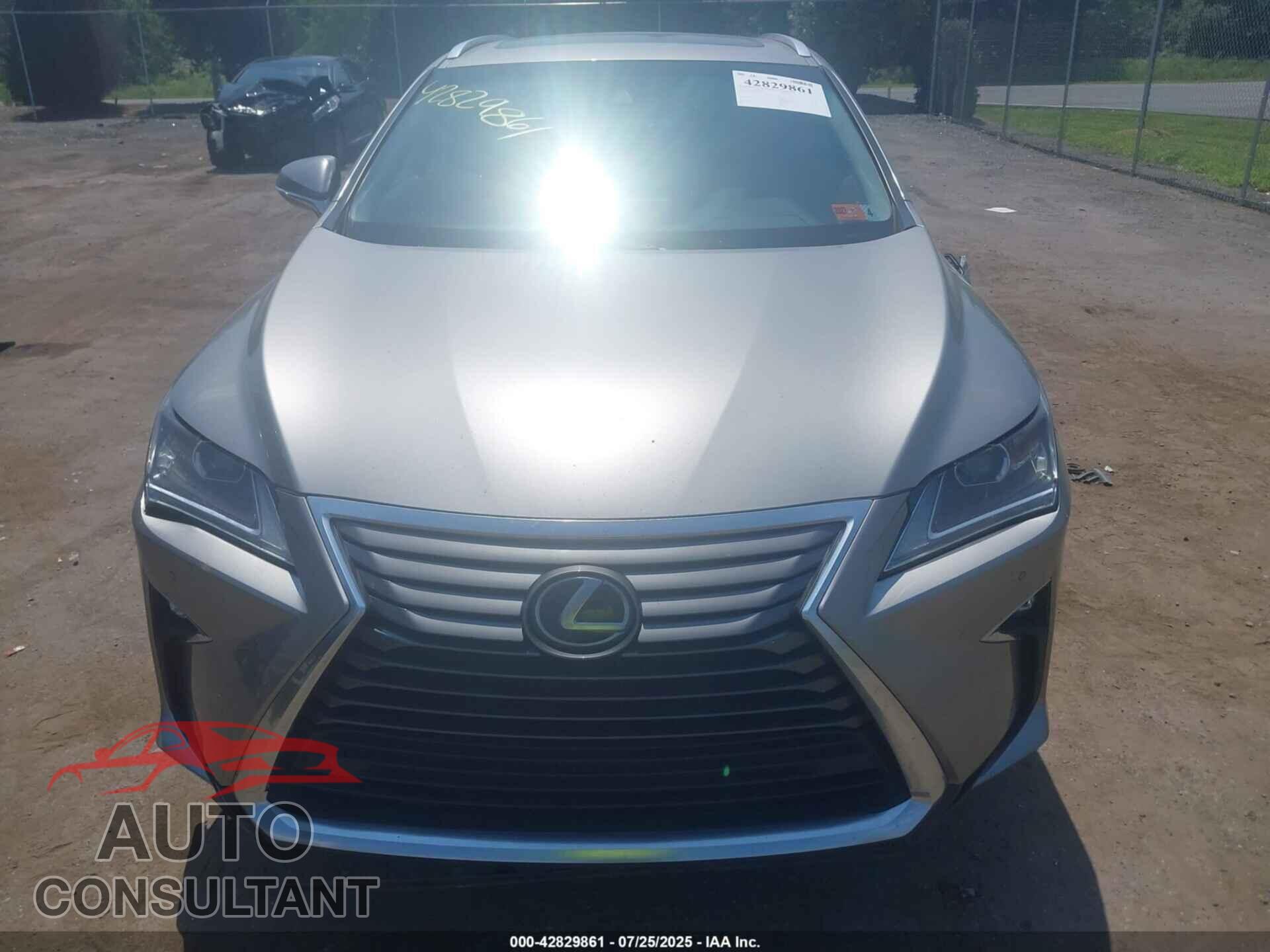 LEXUS RX 350 2017 - 2T2BZMCA0HC091939
