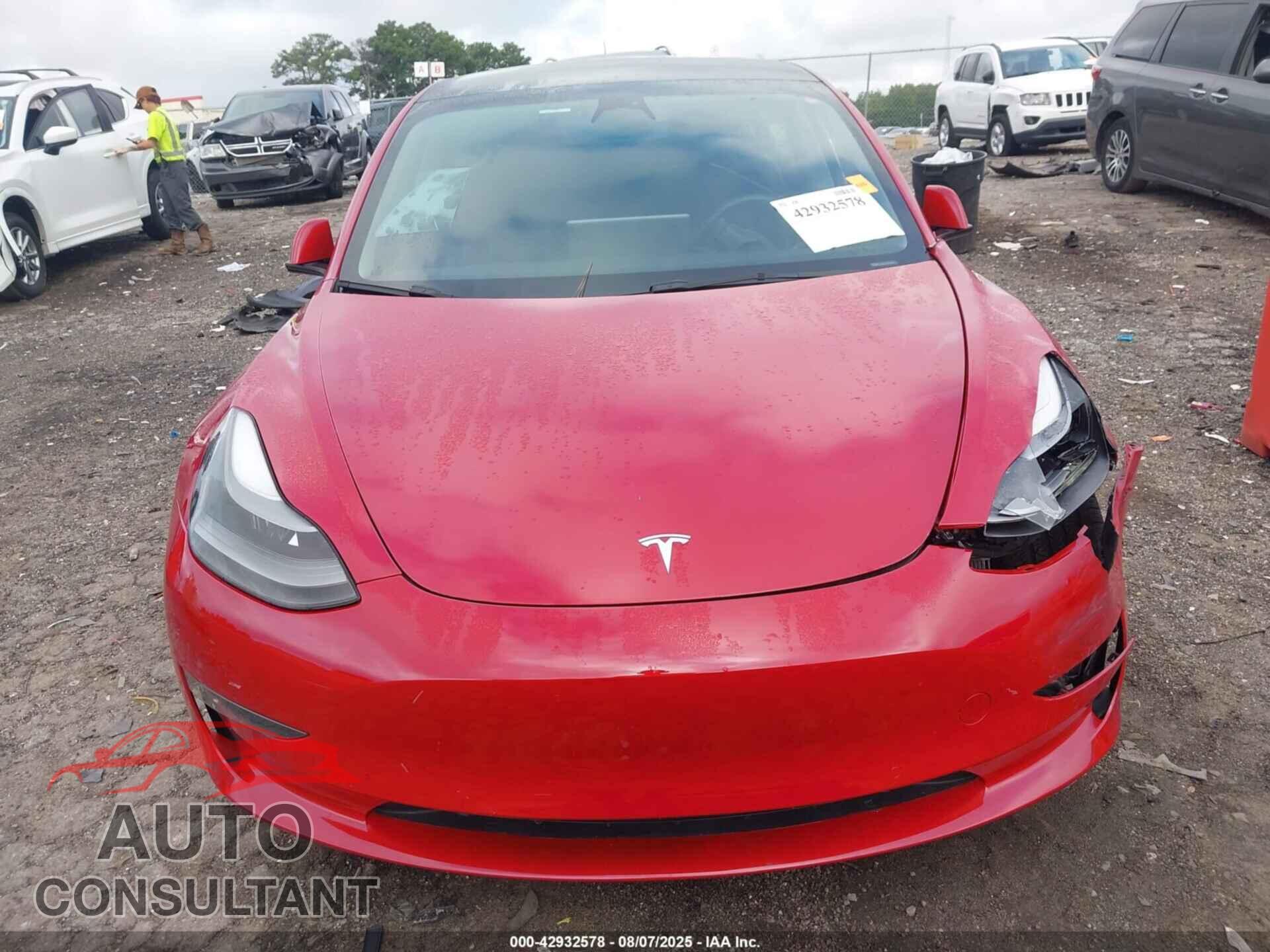 TESLA MODEL 3 2022 - 5YJ3E1EB2NF155124