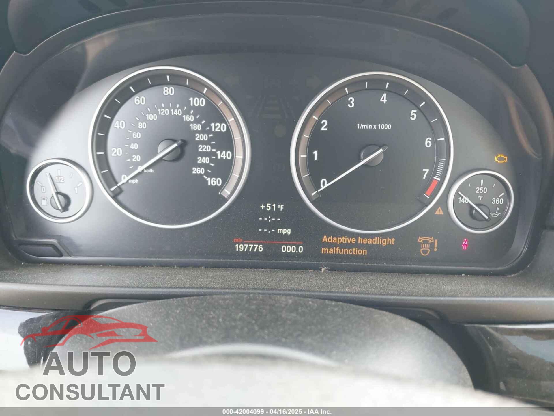BMW 528I 2012 - WBAXG5C53CDX04248