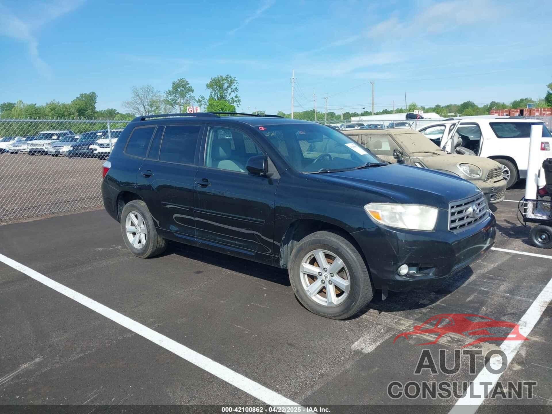 TOYOTA HIGHLANDER 2010 - 5TDJK3EH7AS040718