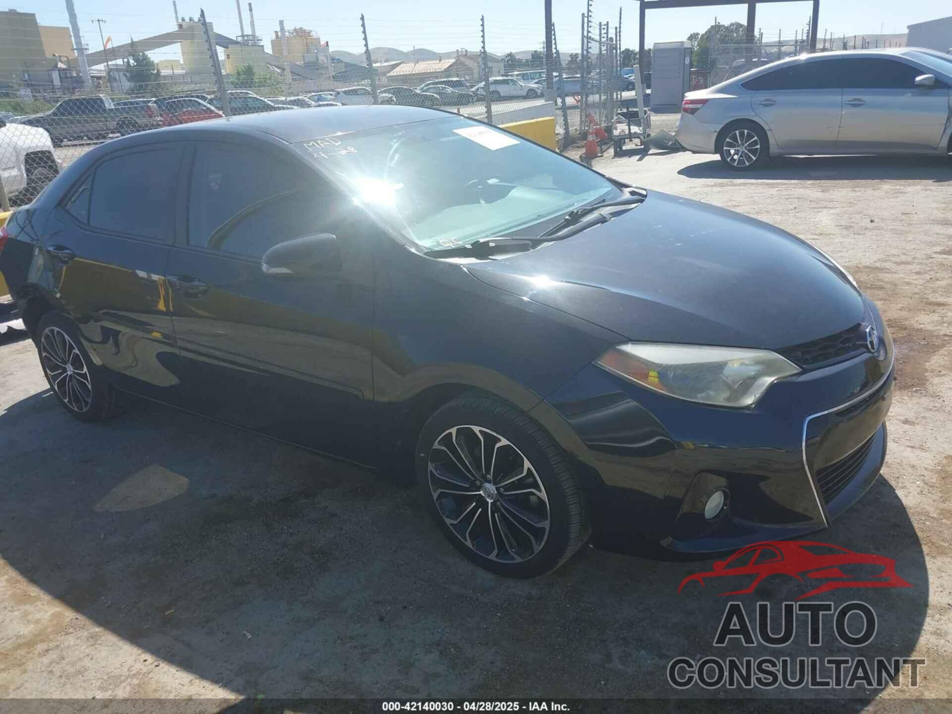 TOYOTA COROLLA 2014 - 5YFBURHE5EP126787